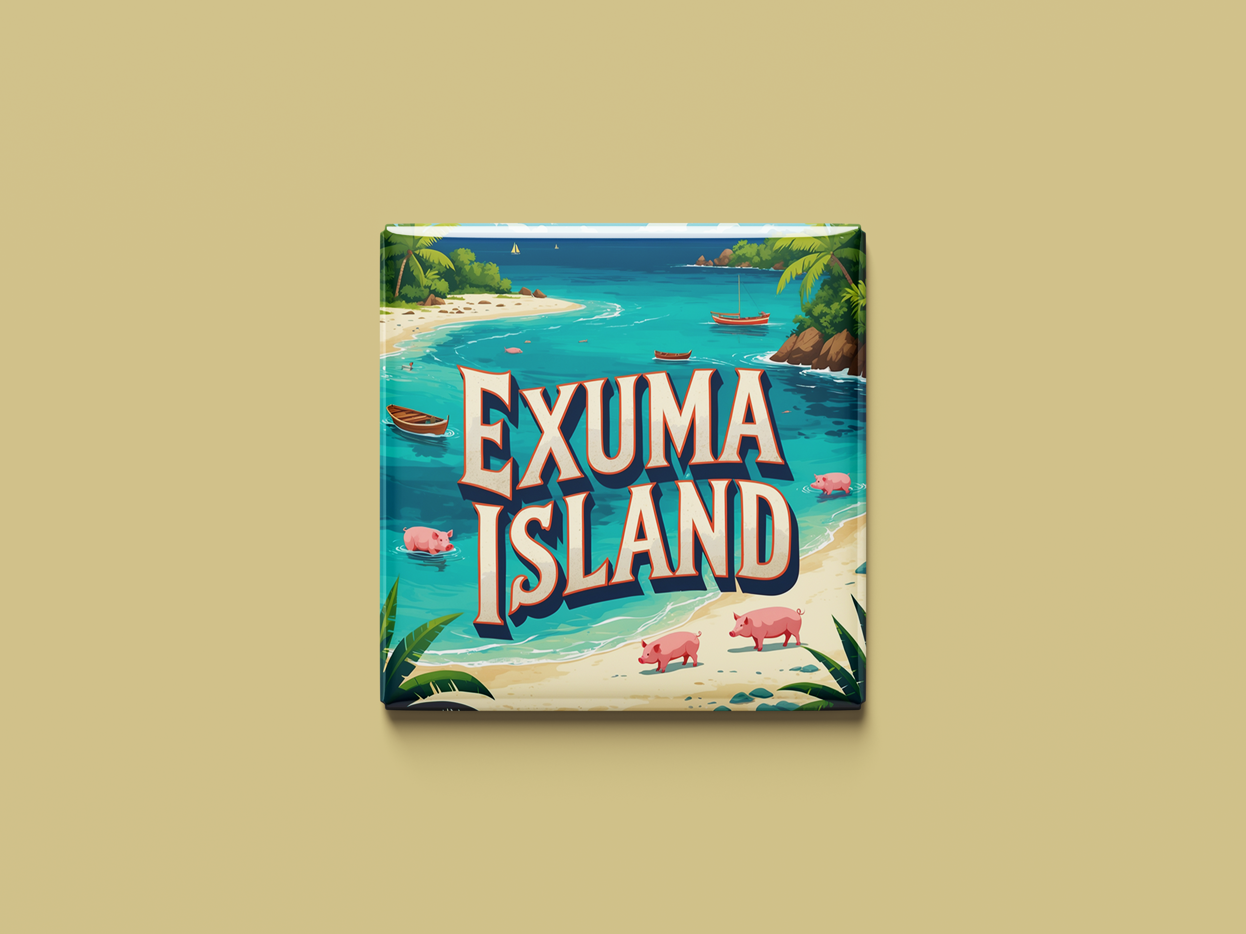 Magnetkollektion Exuma Islands