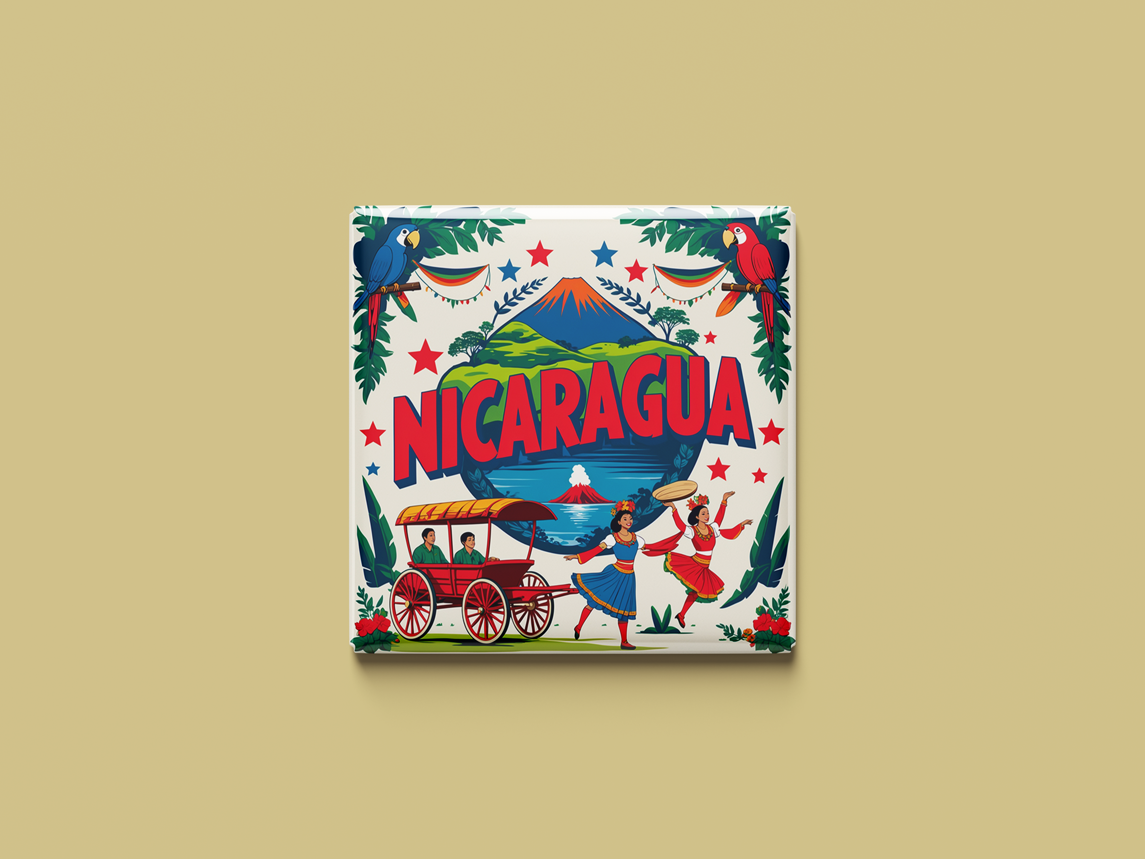 Nicaragua Magnetkollektion
