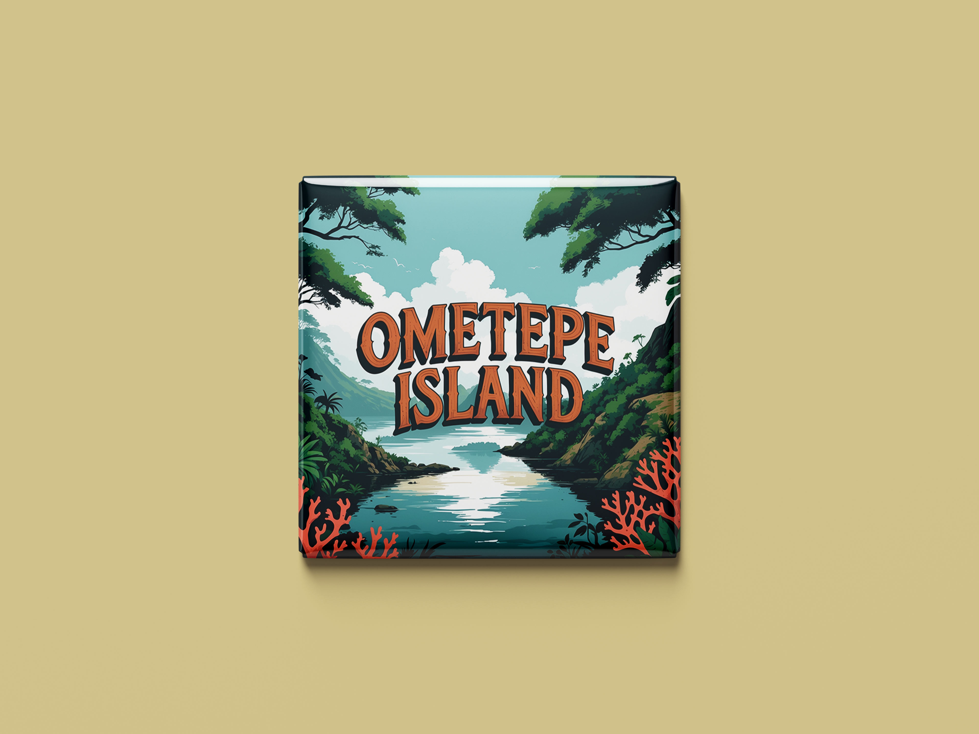 Magnetkollektion Ometepe Island