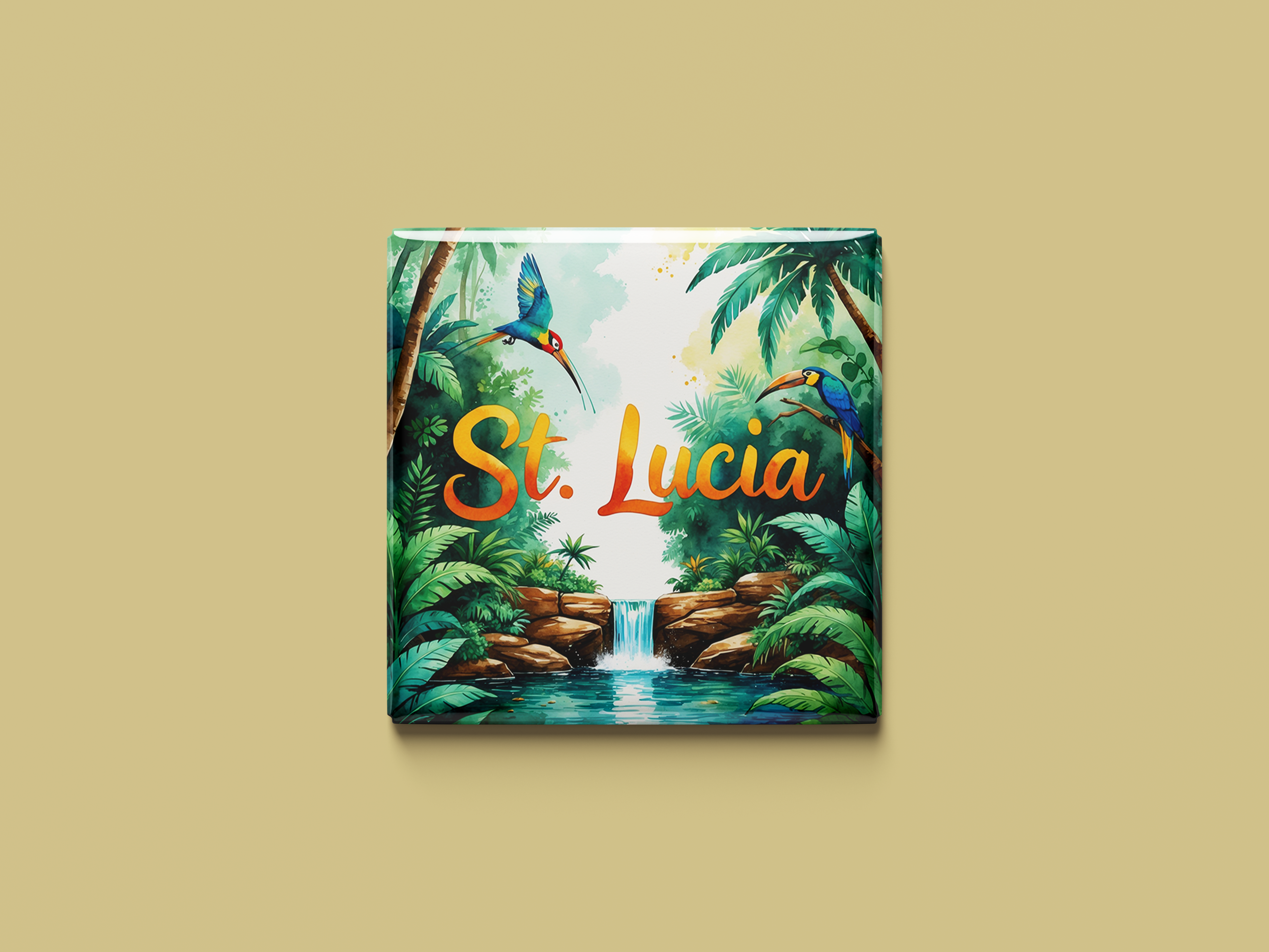 St. Lucia Magnet Collection