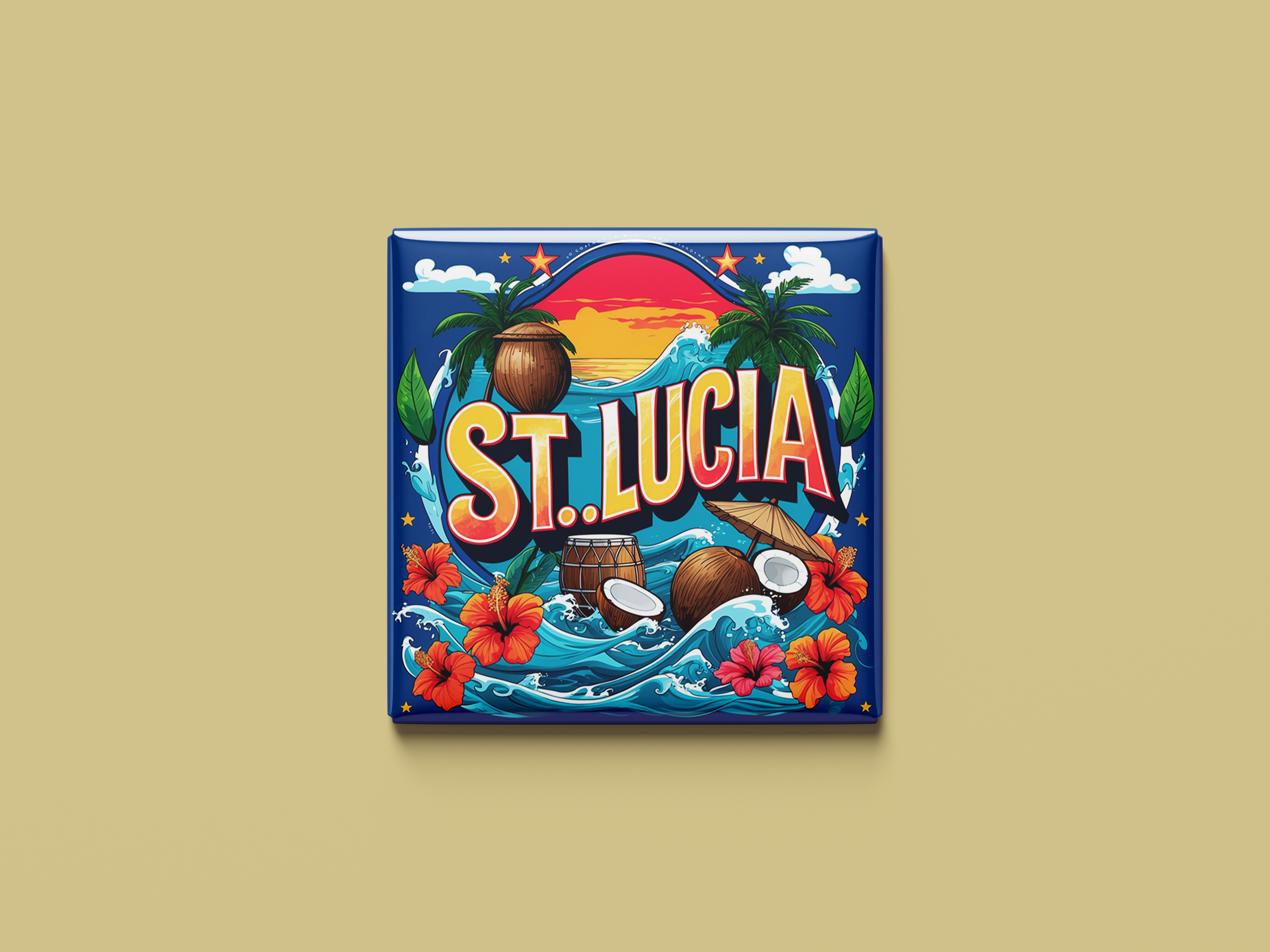 St. Lucia Magnet Collection