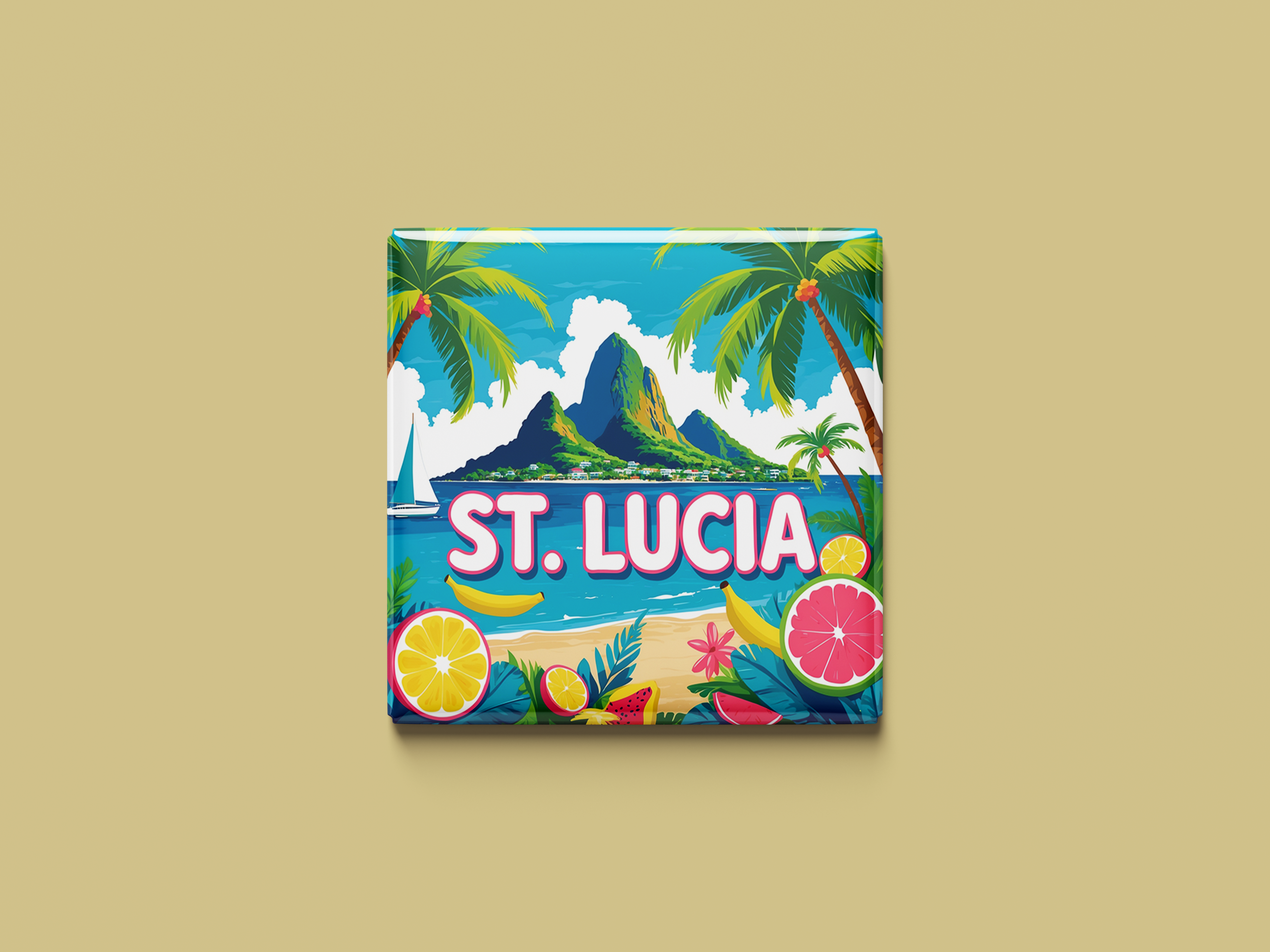 St. Lucia Magnetkollektion