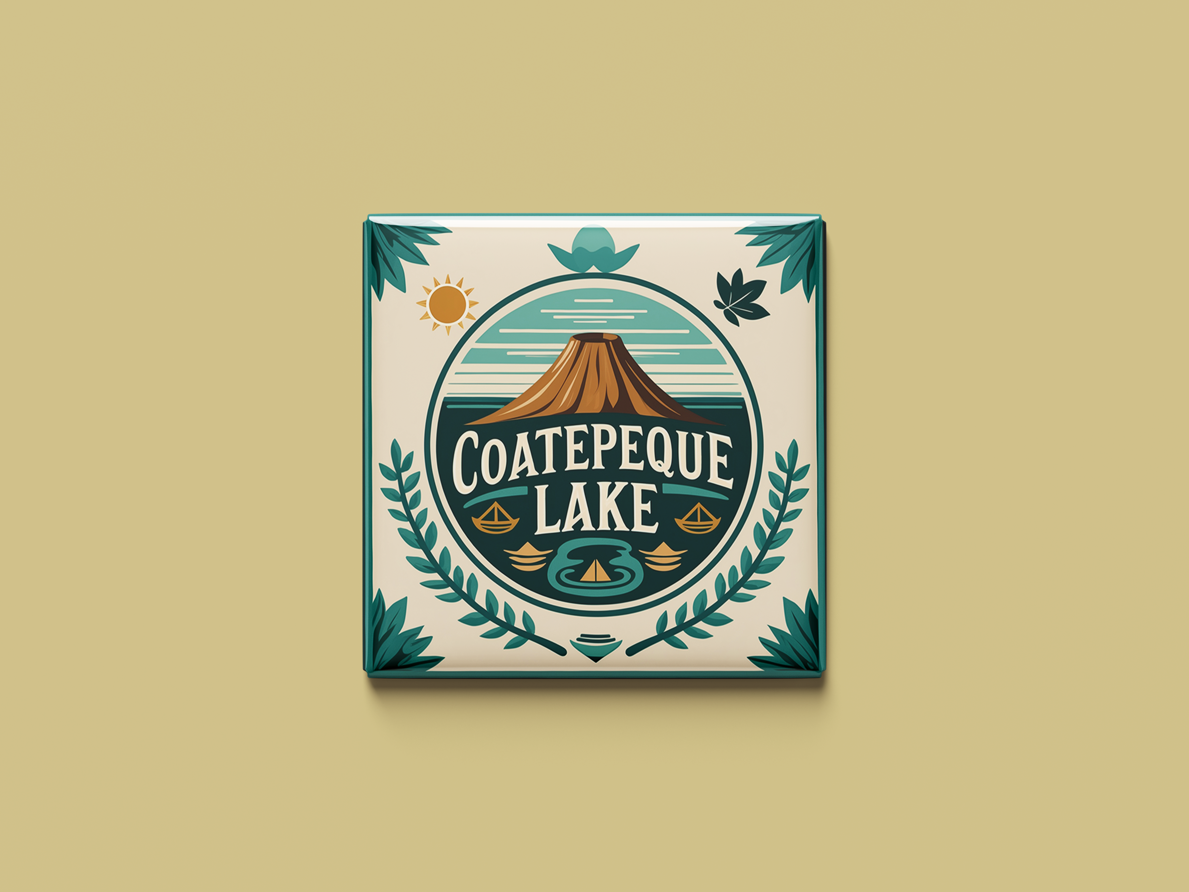 Magnetkollektion Coatepeque Lake