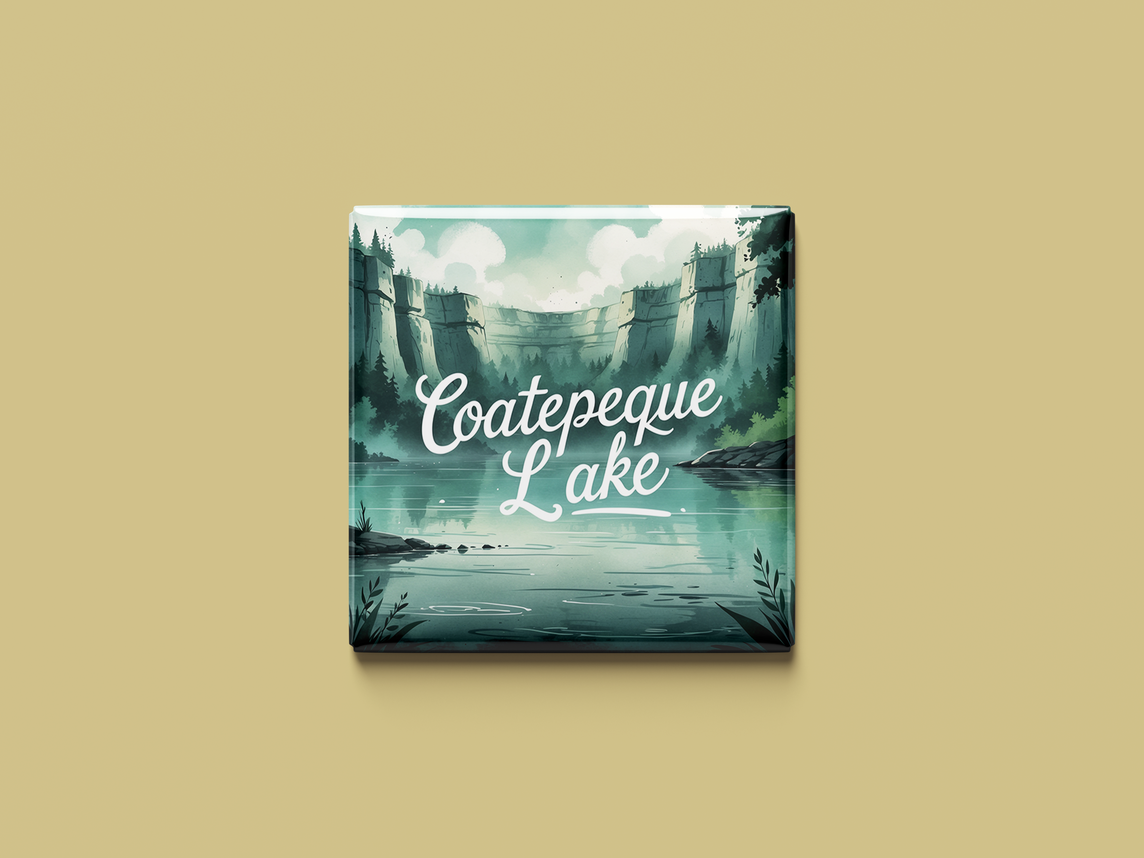 Magnetkollektion Coatepeque Lake