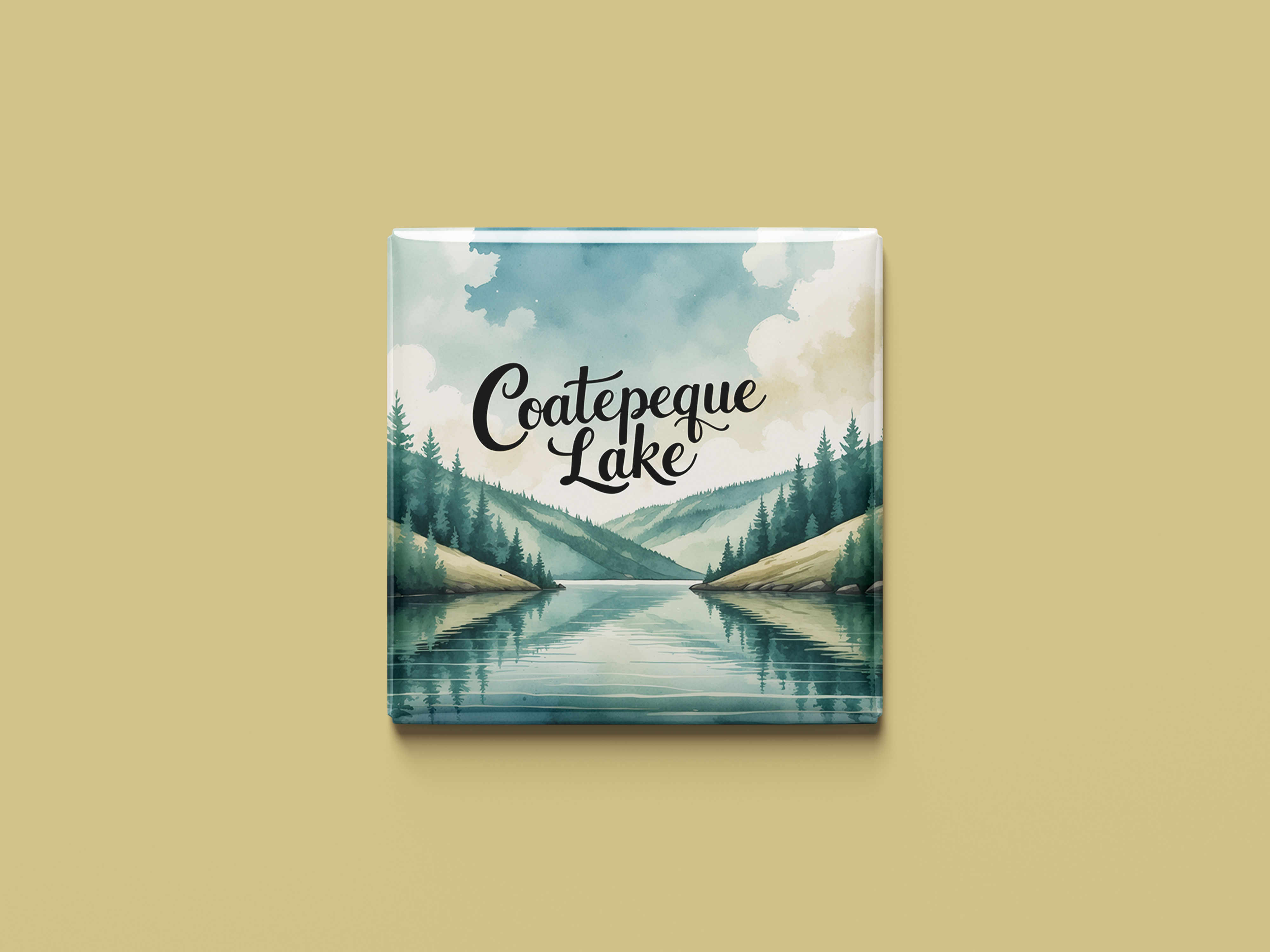 Magnetkollektion Coatepeque Lake