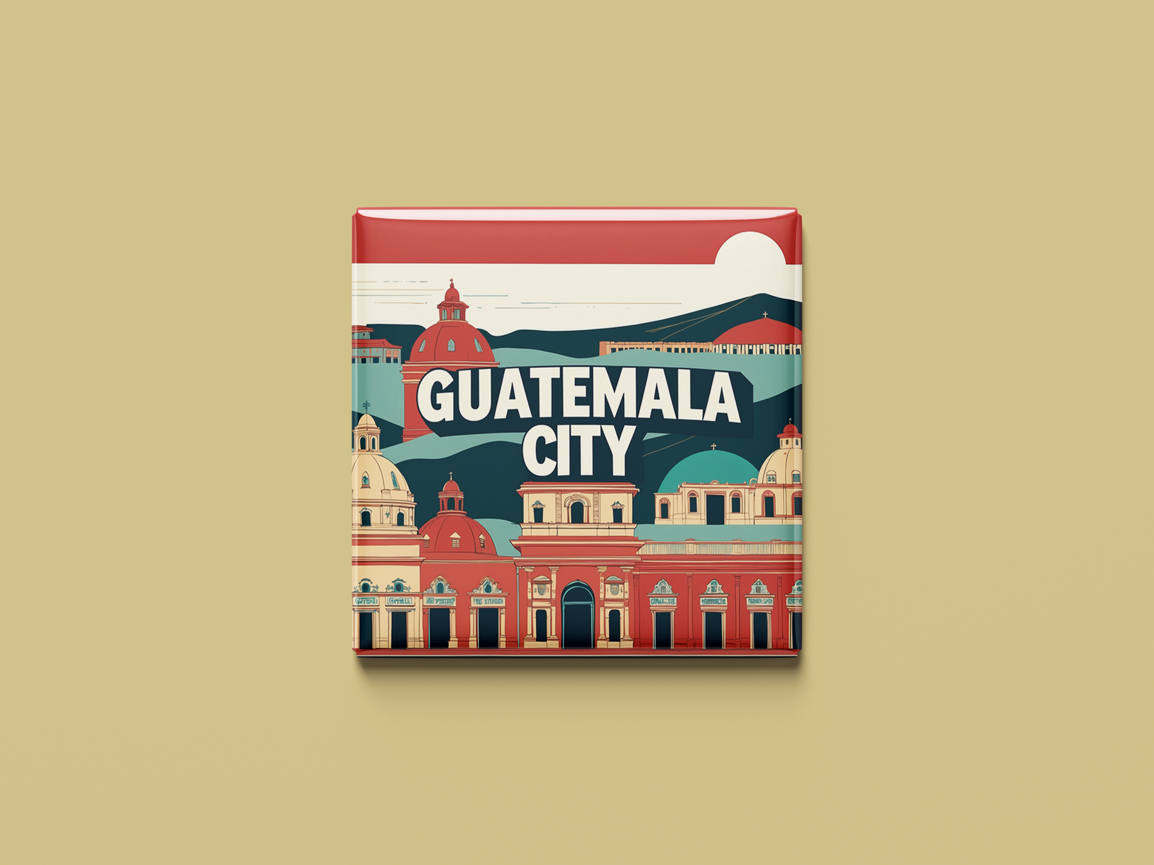 Magnetkollektion Guatemala-Stadt