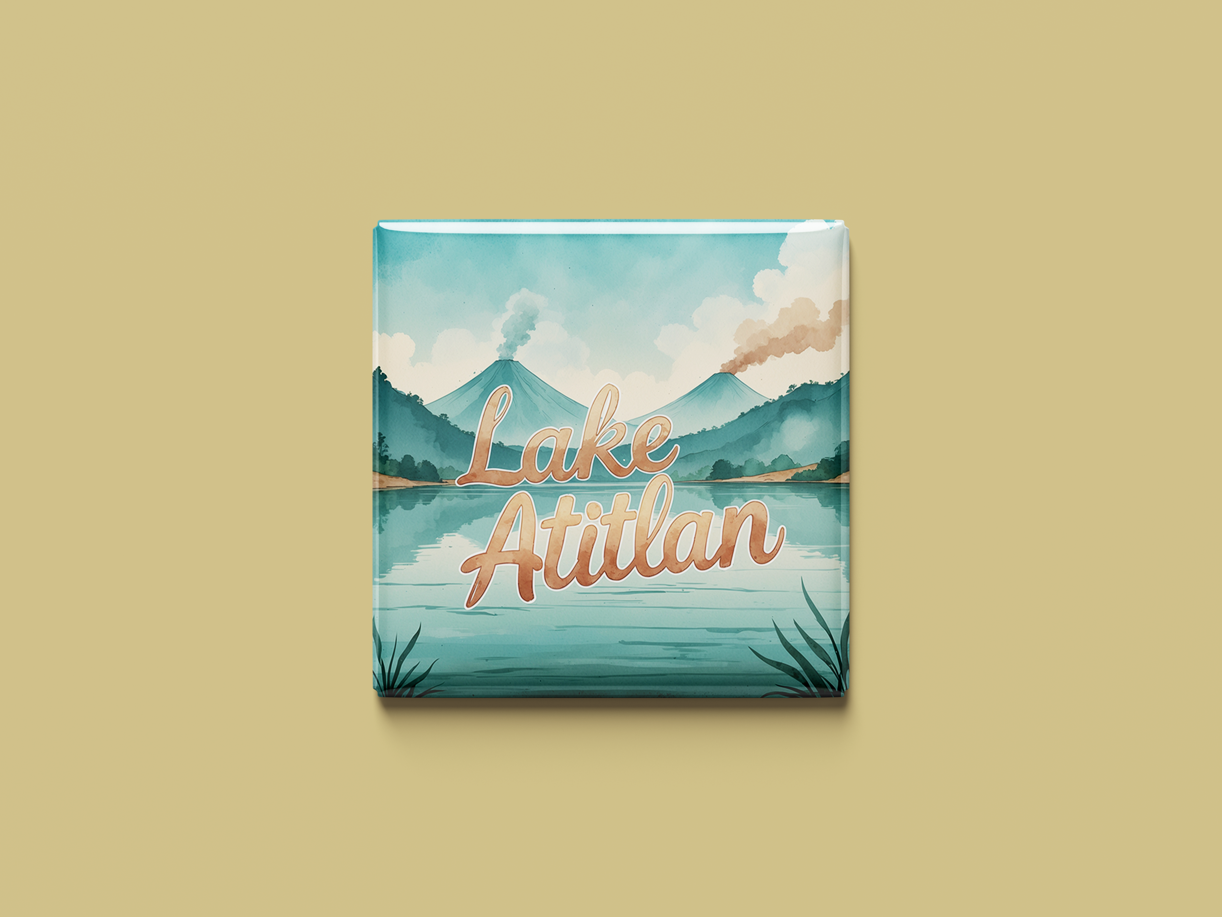 Magnetkollektion Lake Atitlán