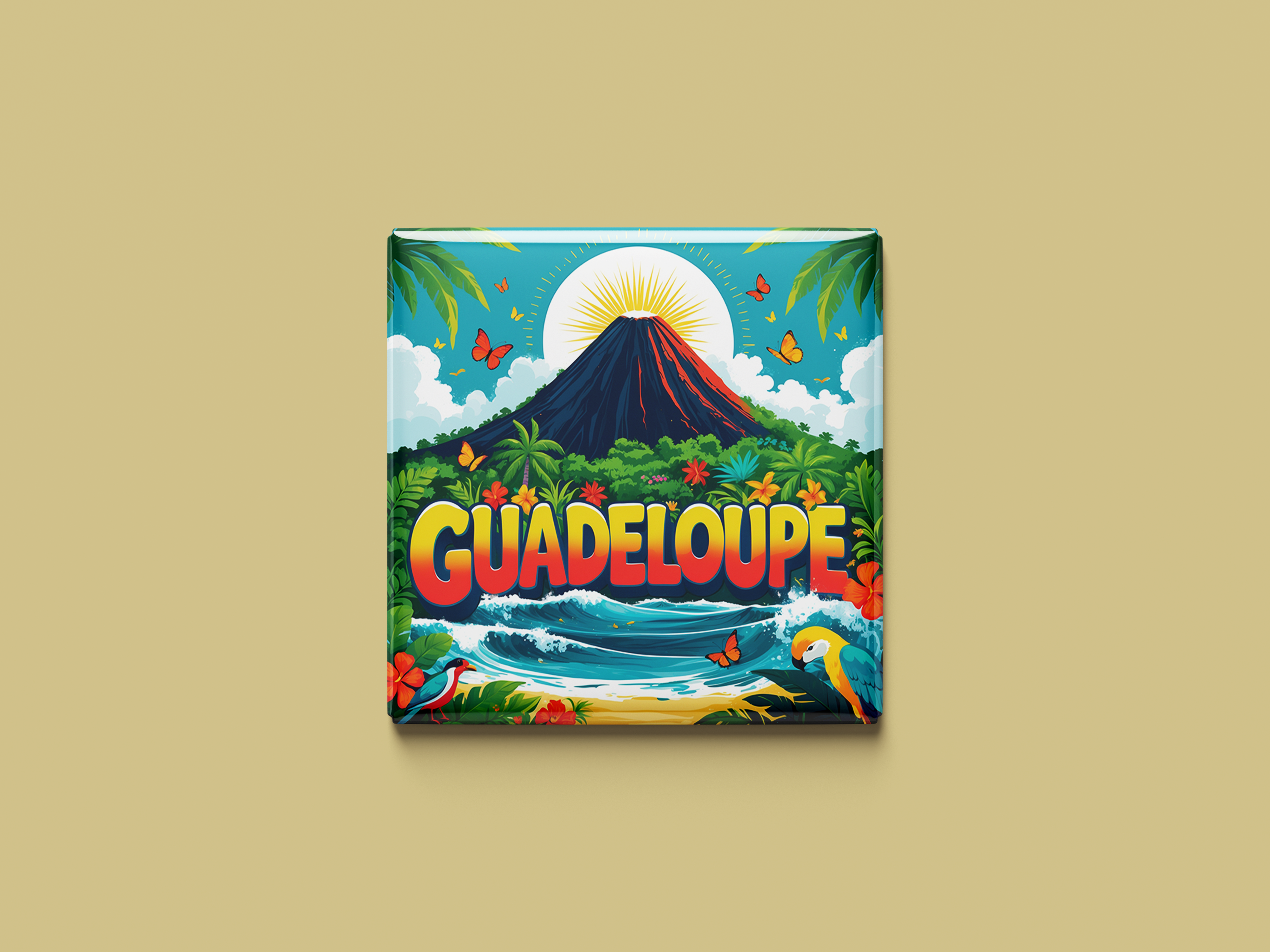 Guadeloupe Magnetkollektion