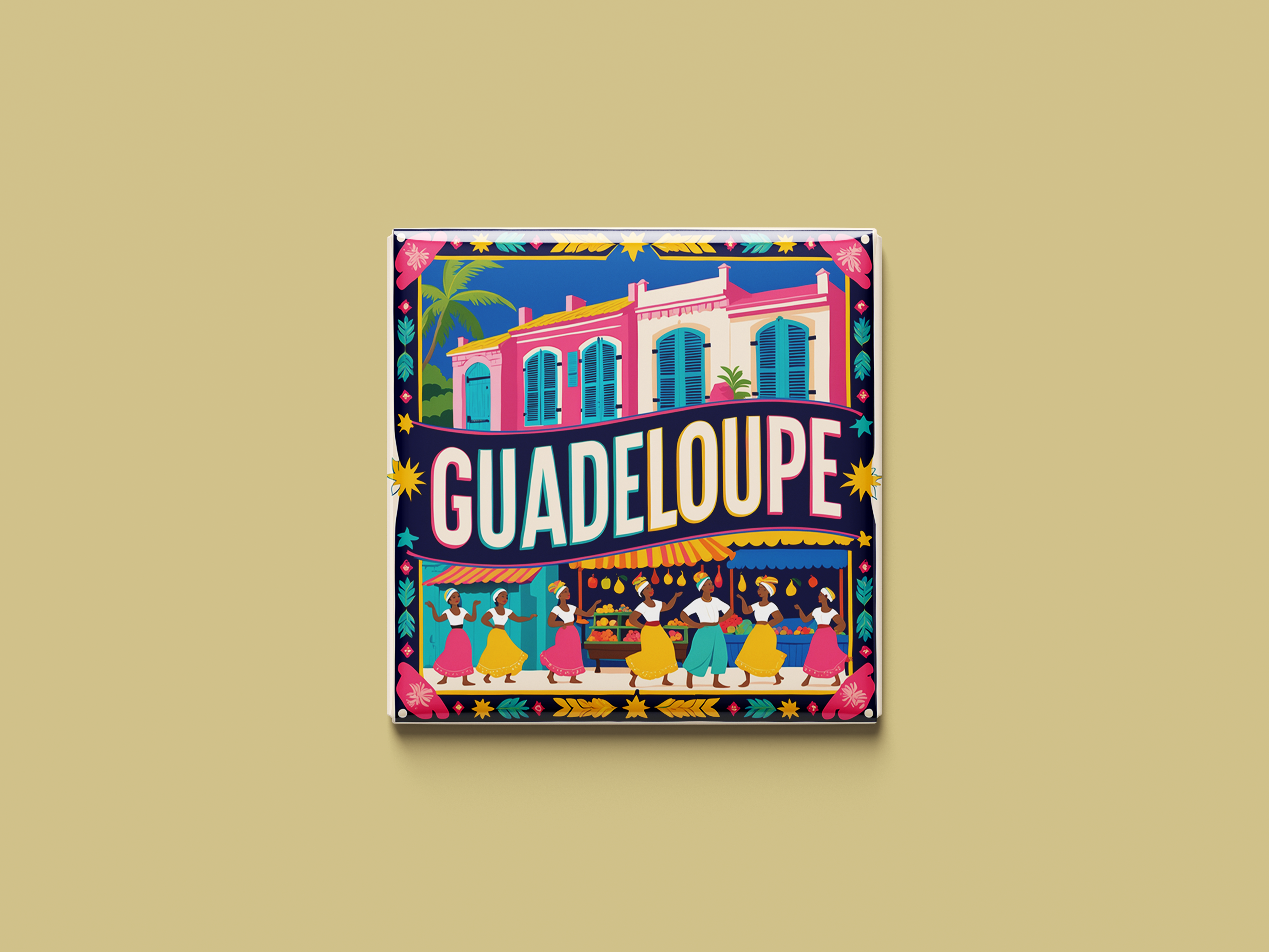 Guadeloupe Magnetkollektion