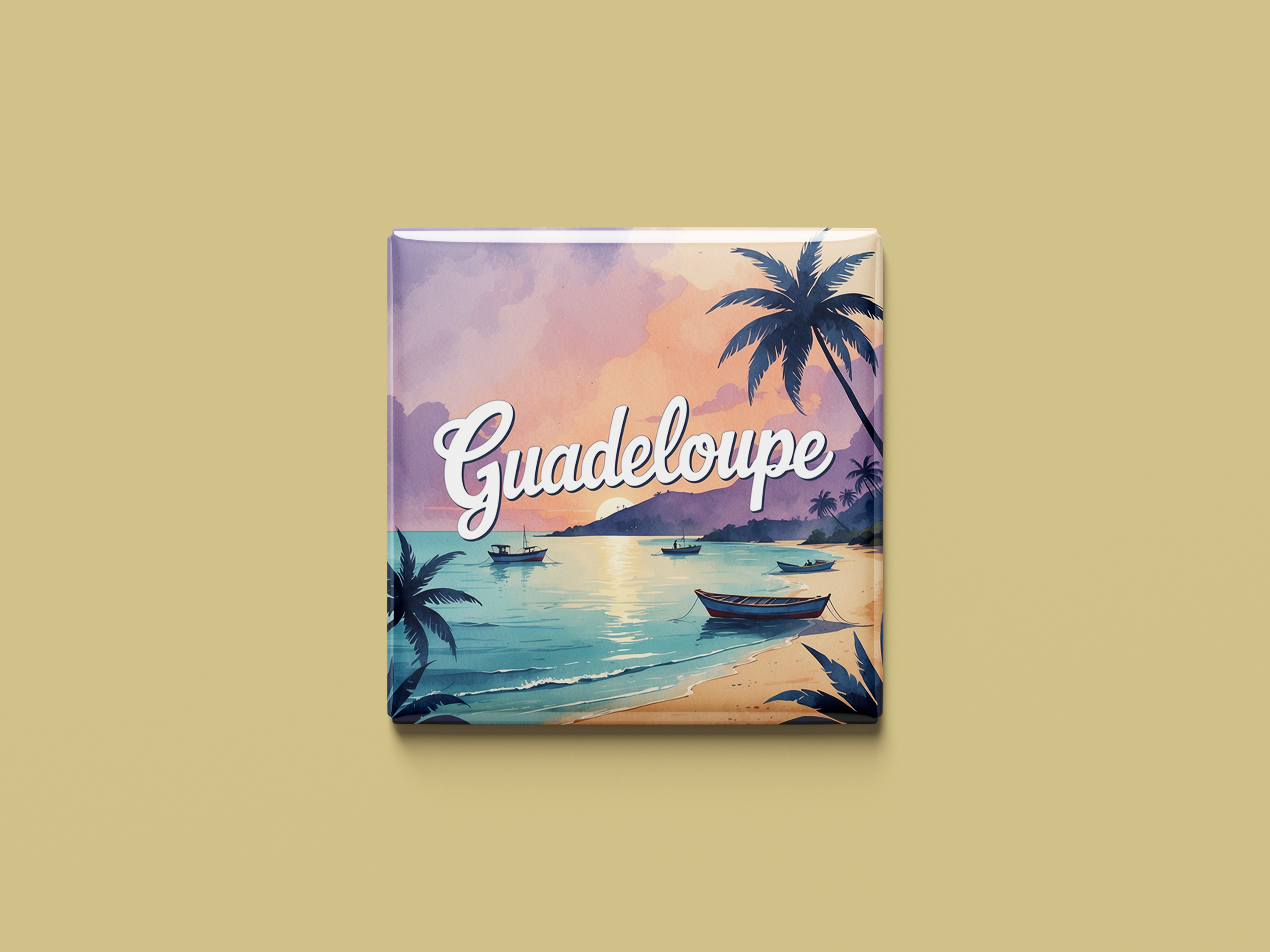 Guadeloupe Magnetkollektion
