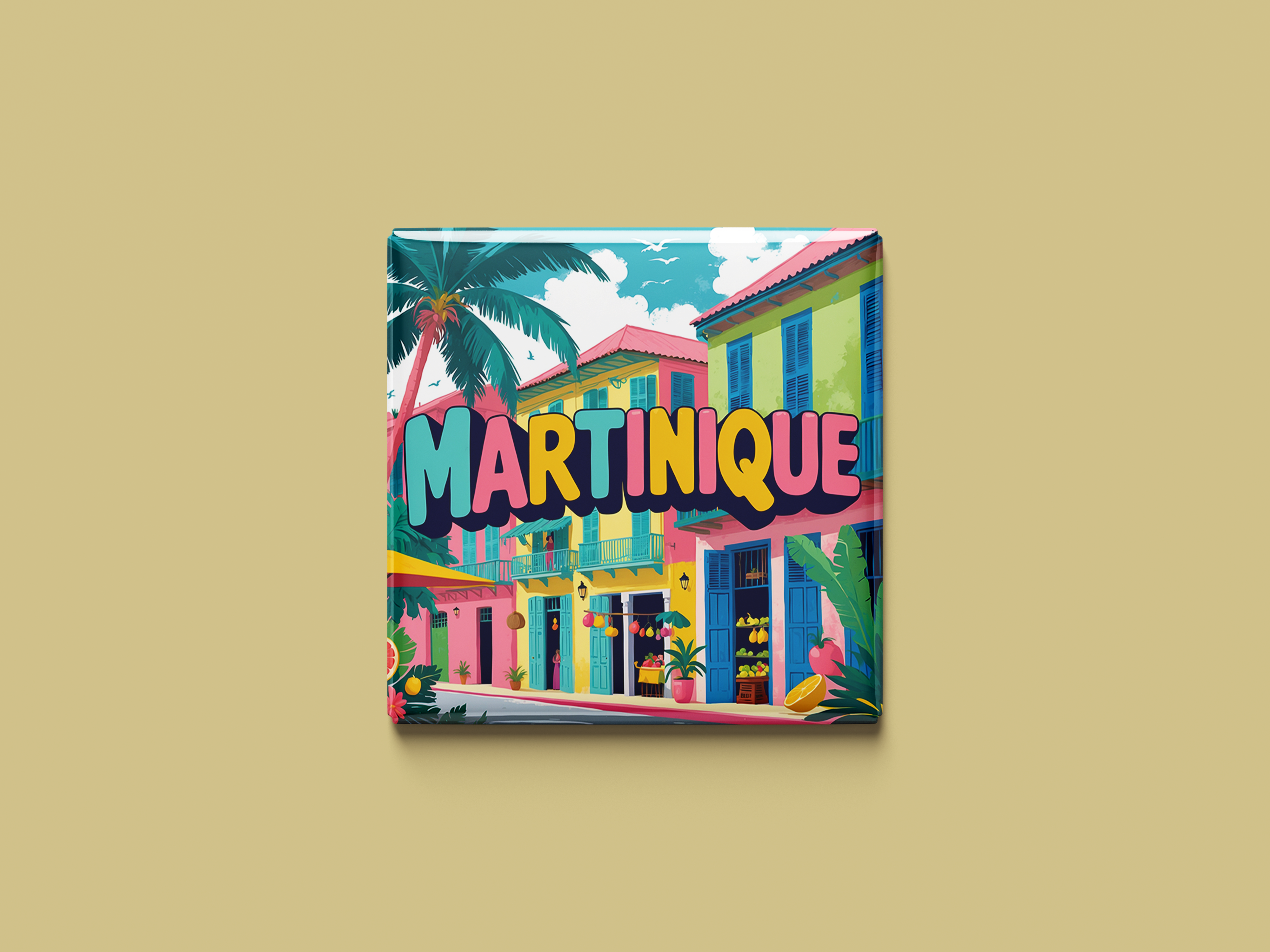 Martinique Magnet Collection