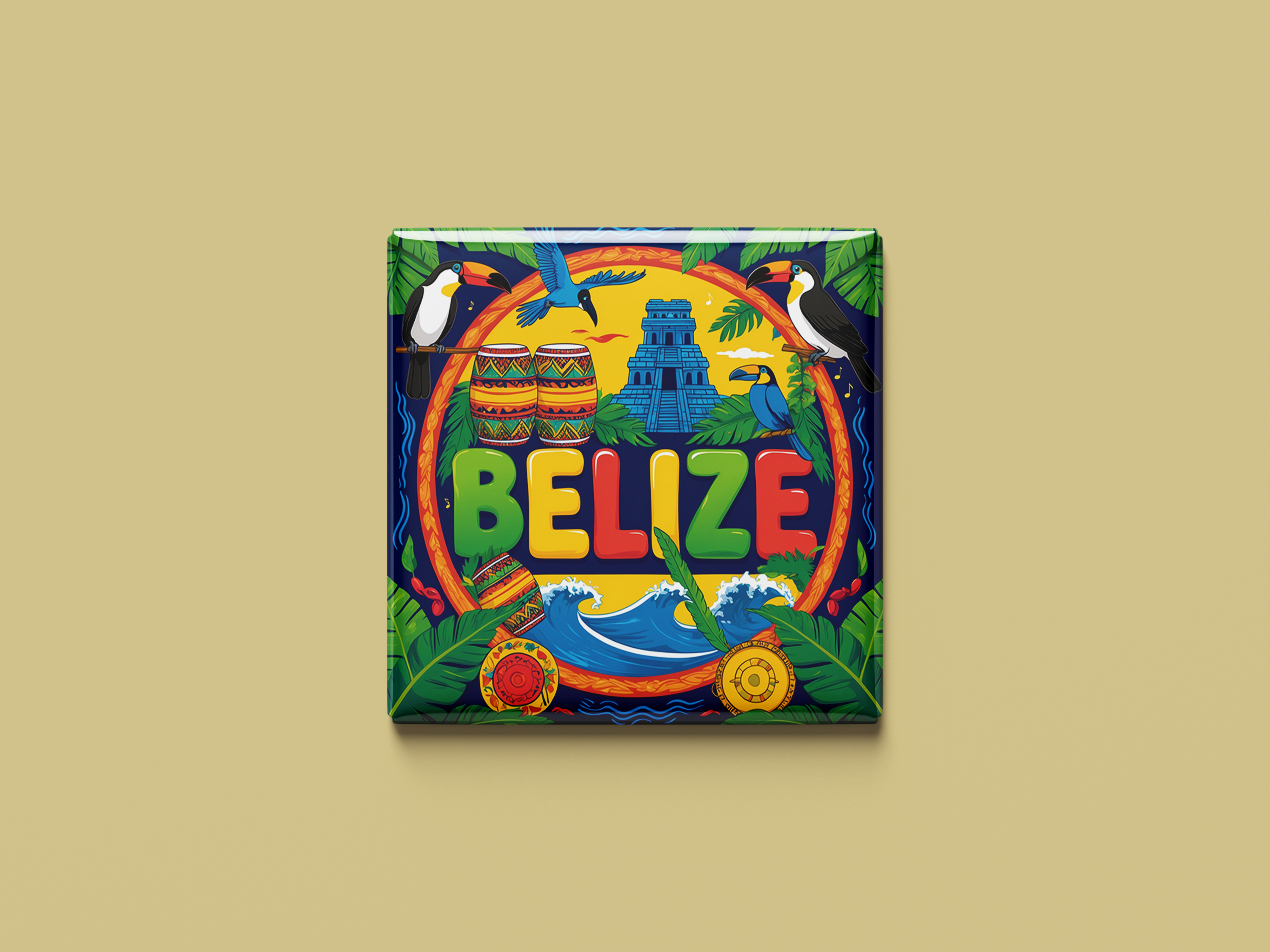 Belize Magnetkollektion