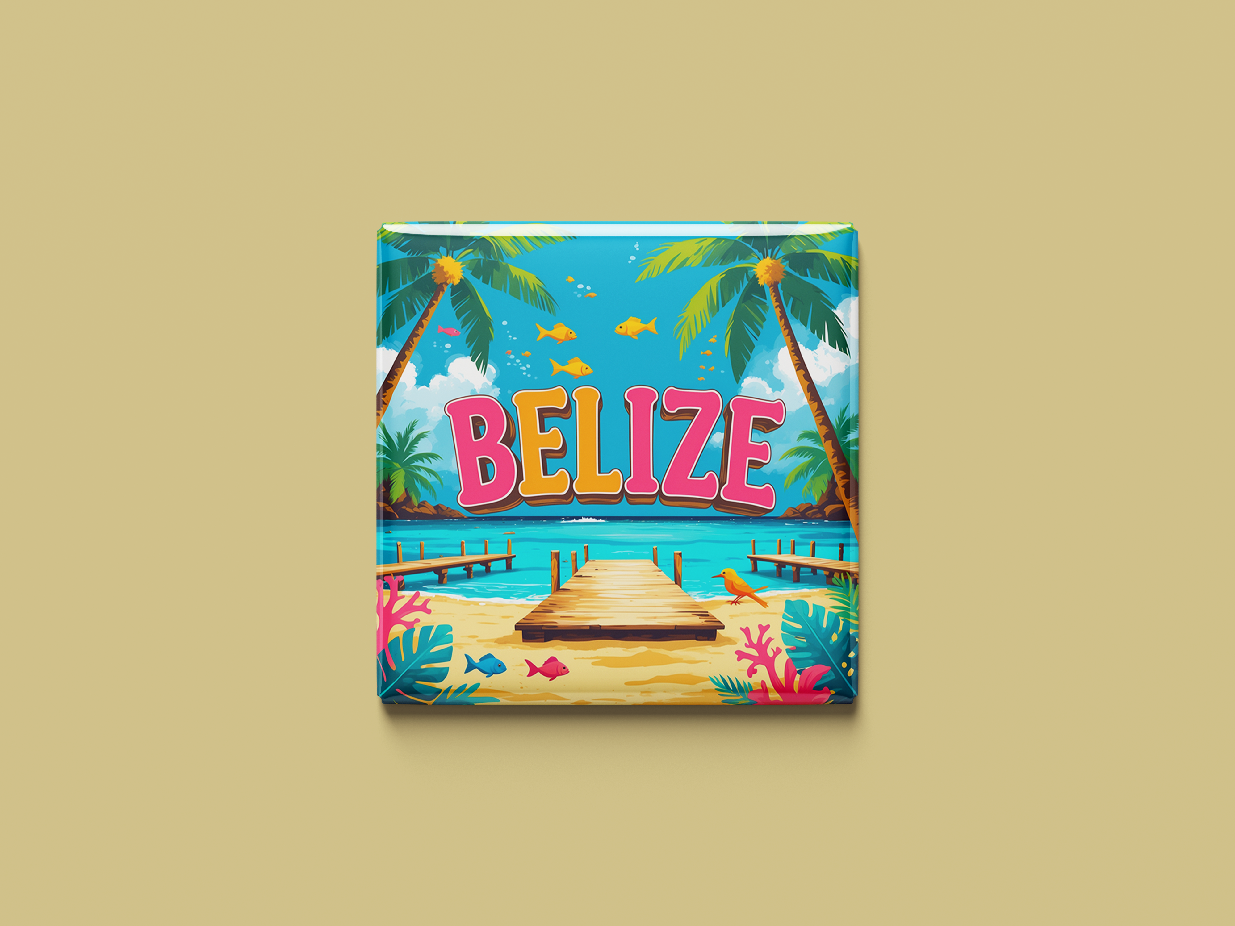 Belize Magnetkollektion