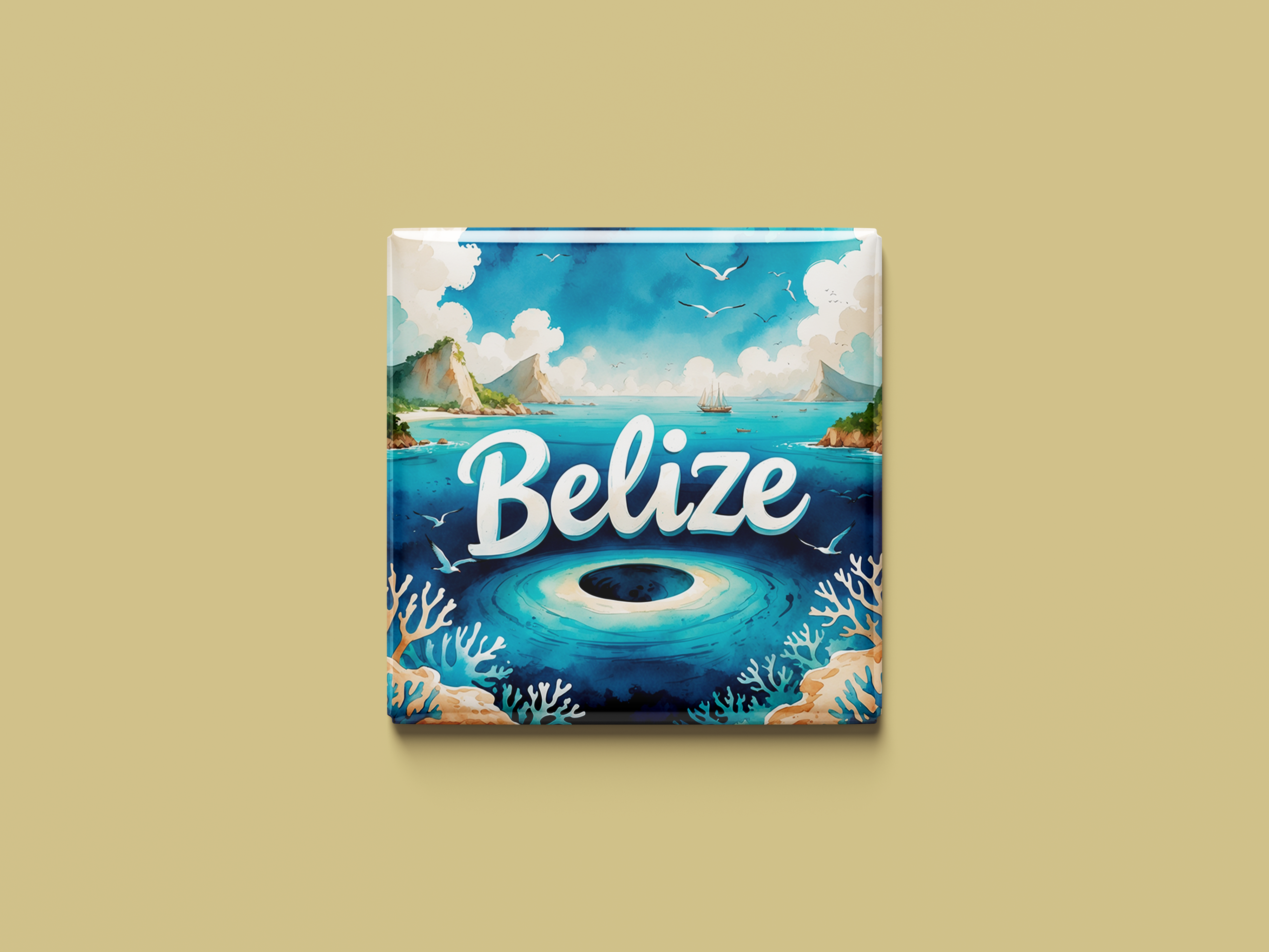 Belize Magnetkollektion