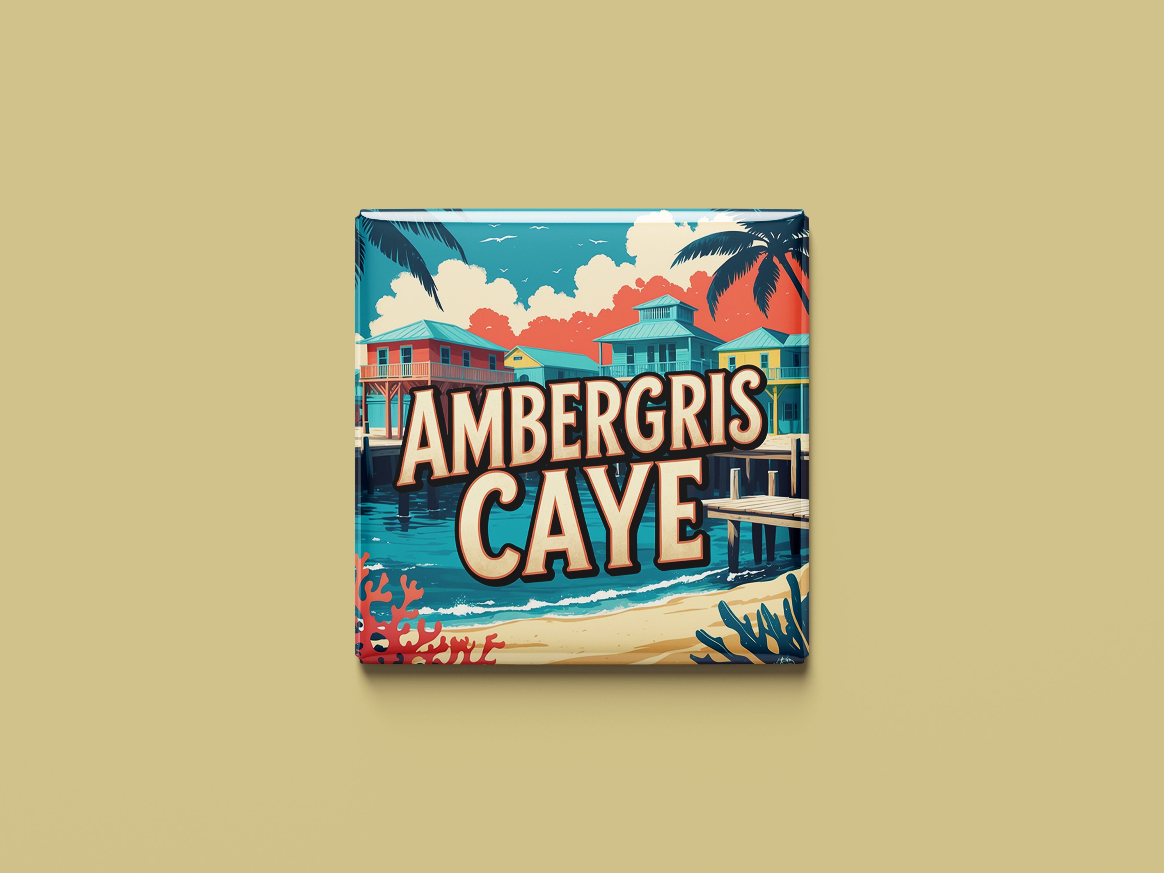 Magnetkollektion Ambergris Caye