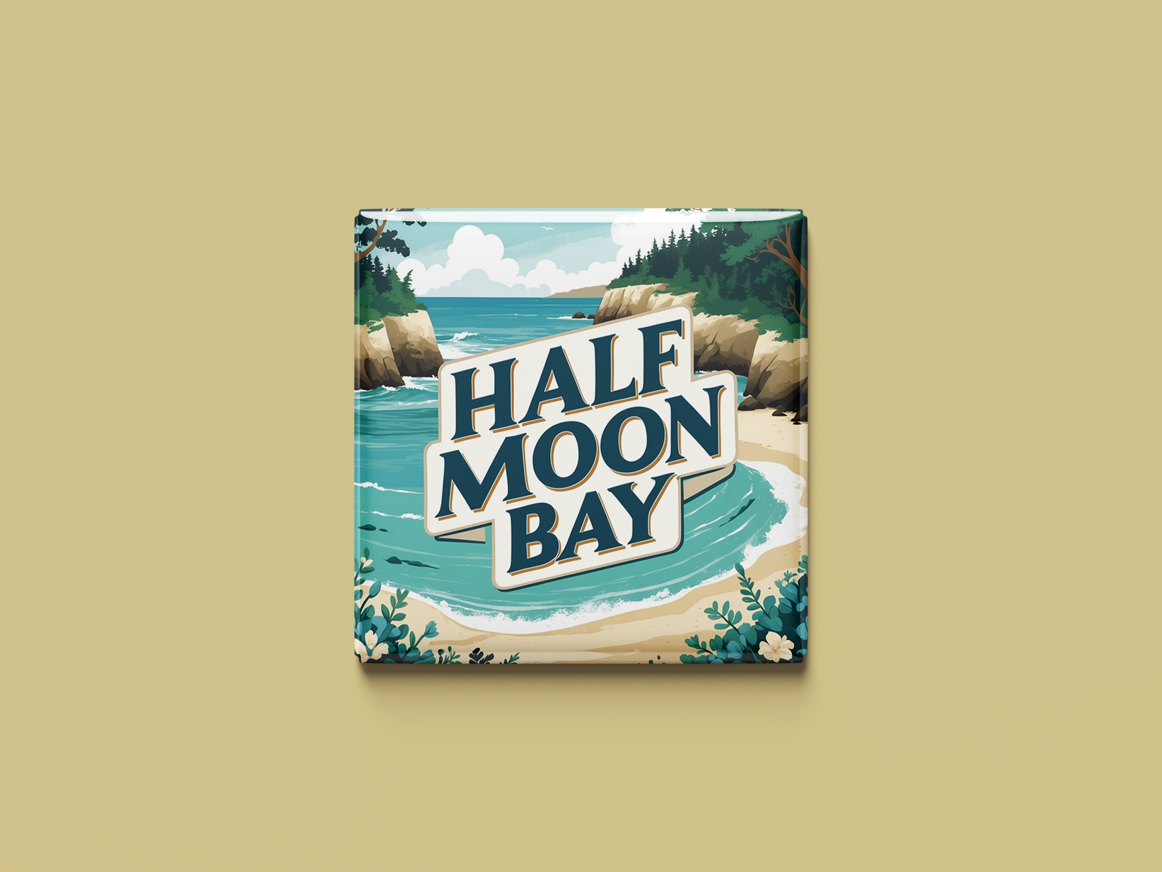 Magnetkollektion Half Moon Bay
