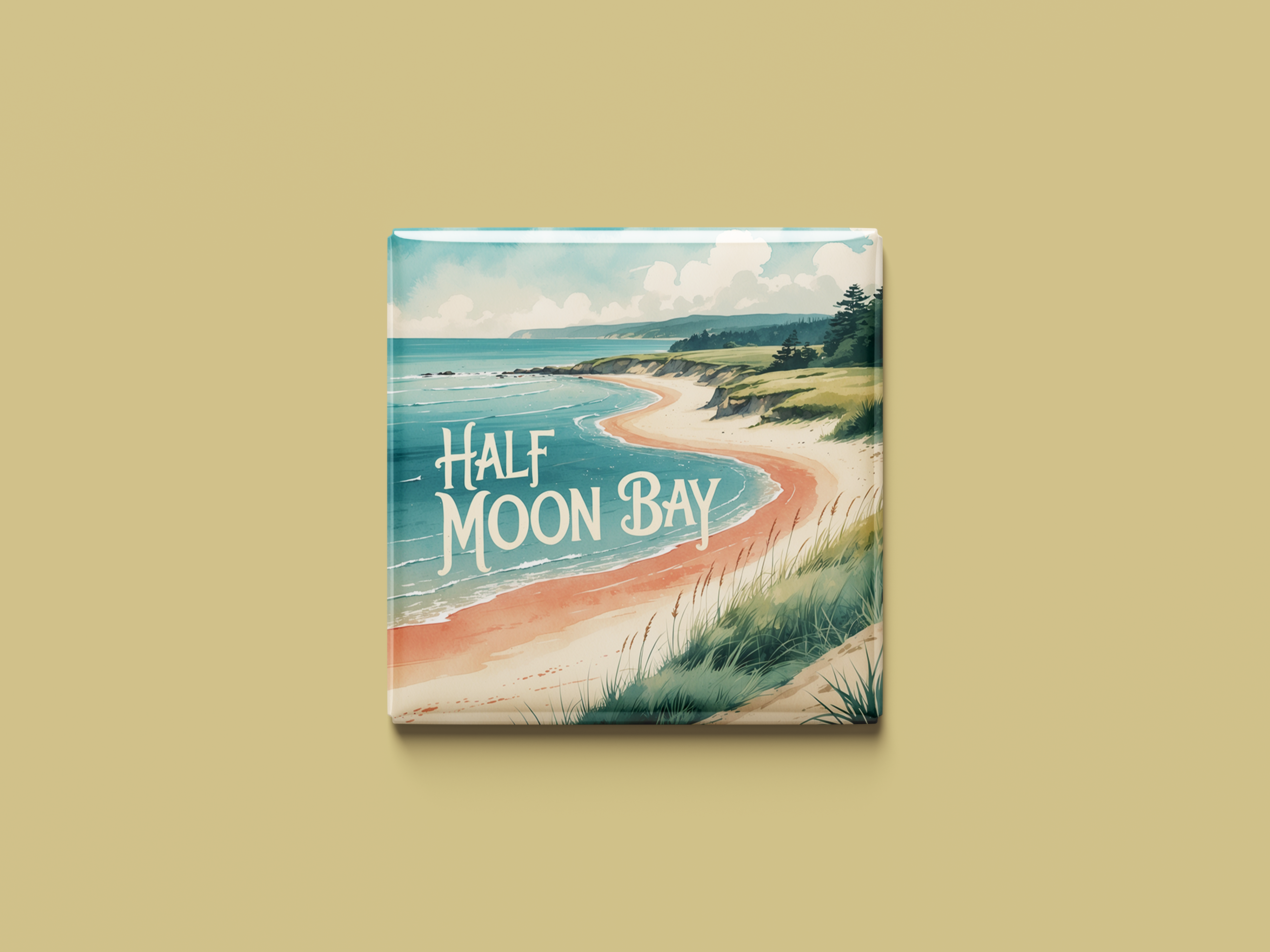 Magnetkollektion Half Moon Bay
