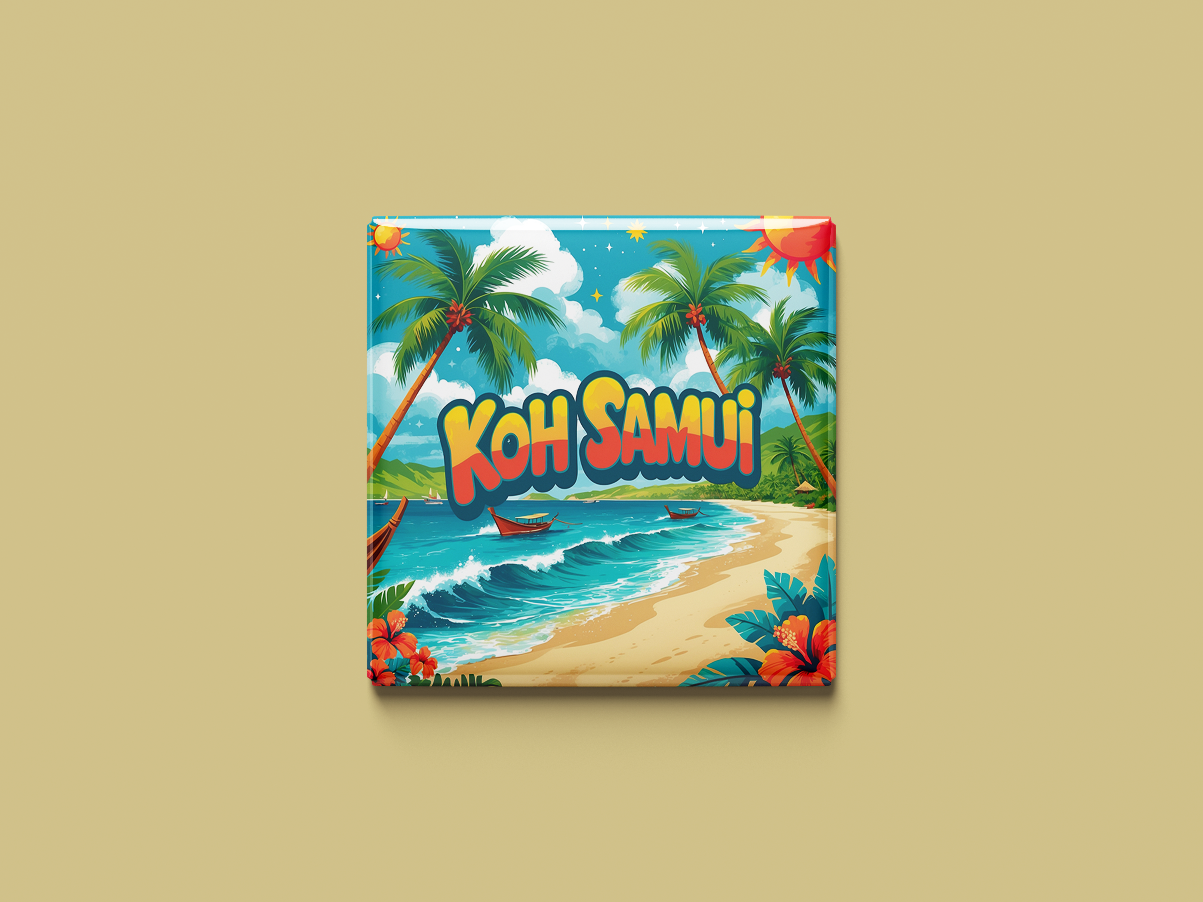 Magnetkollektion Koh Samui