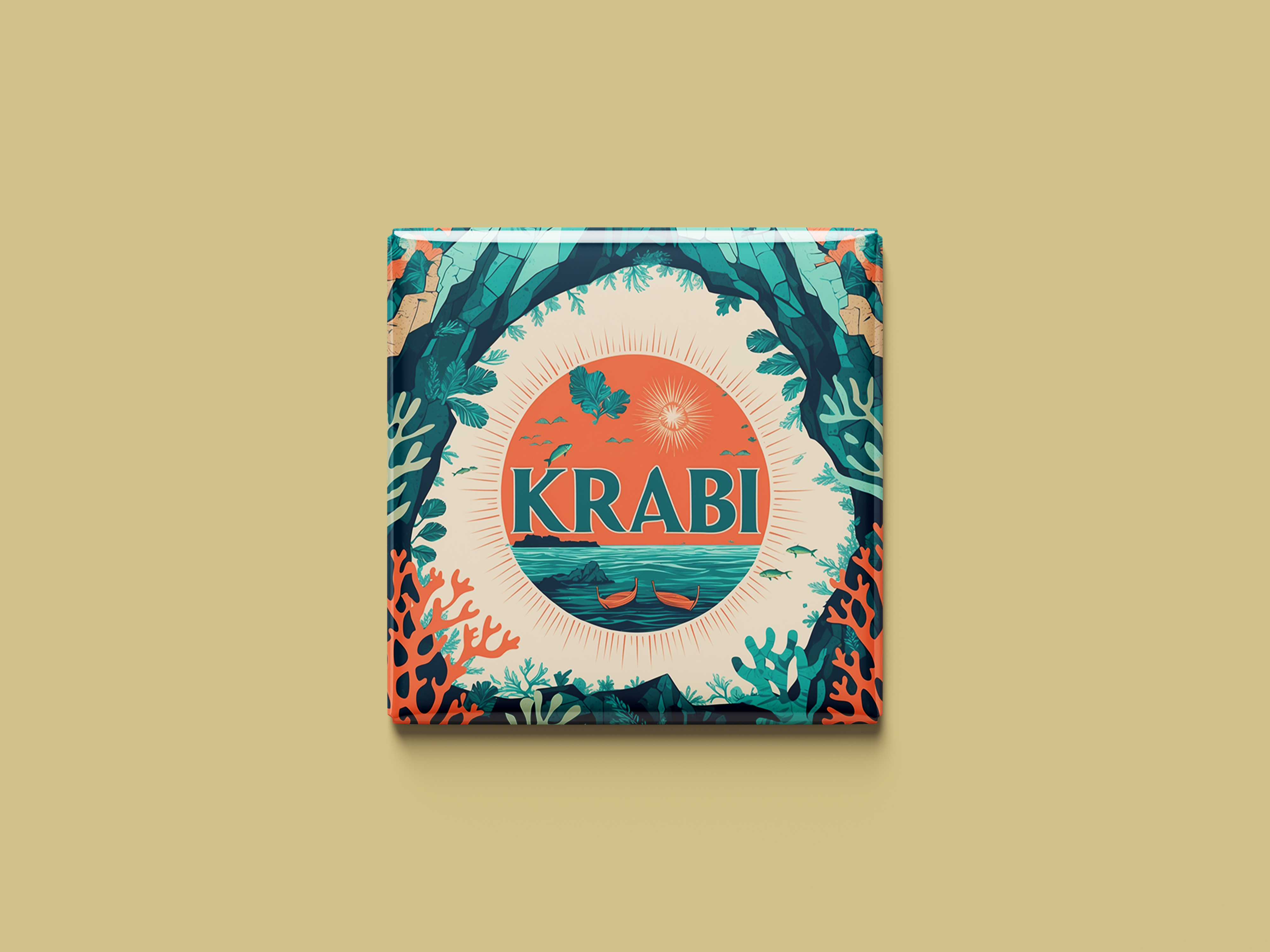 Magnetkollektion Krabi