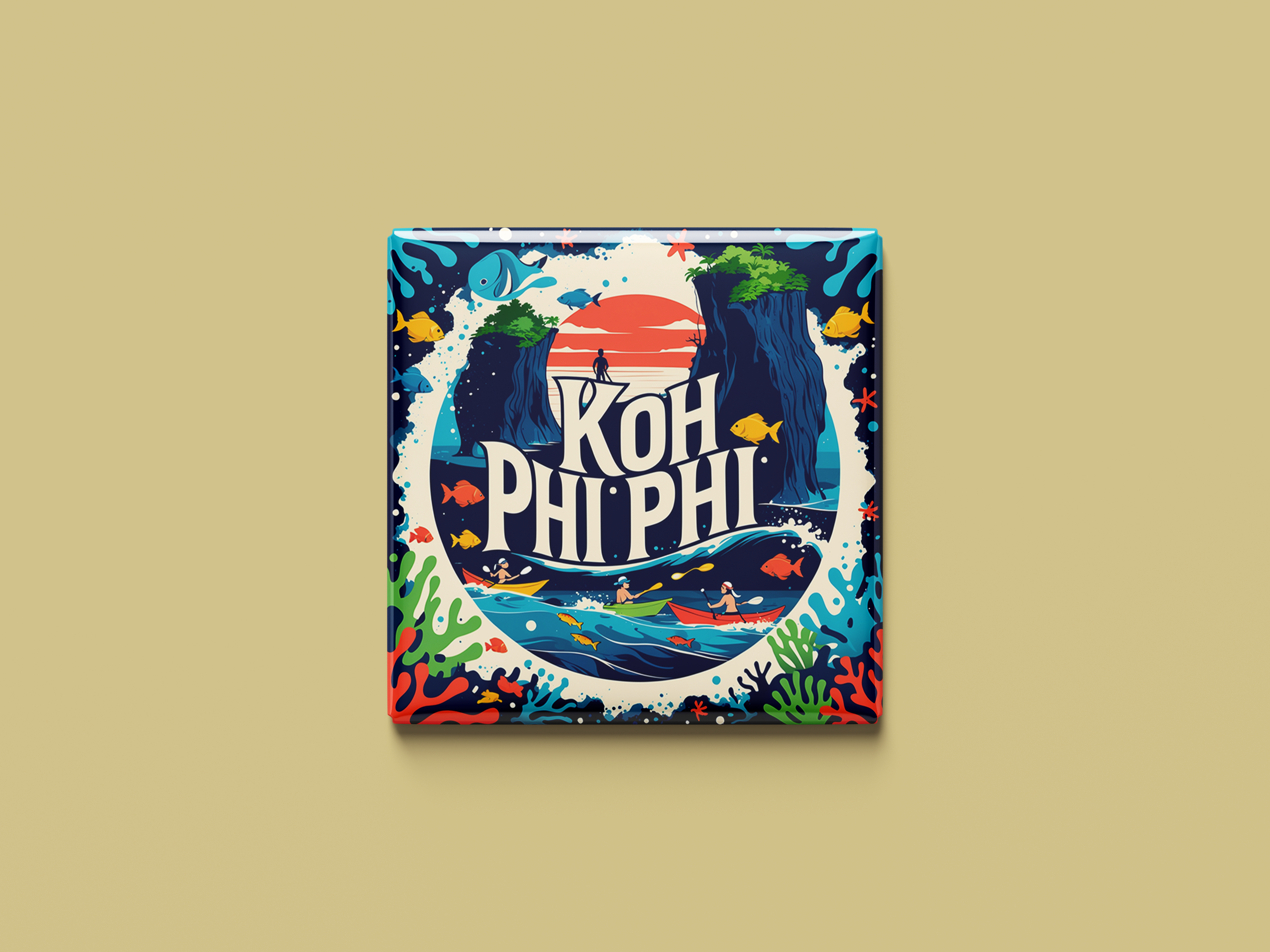 Magnetkollektion Koh Phi Phi