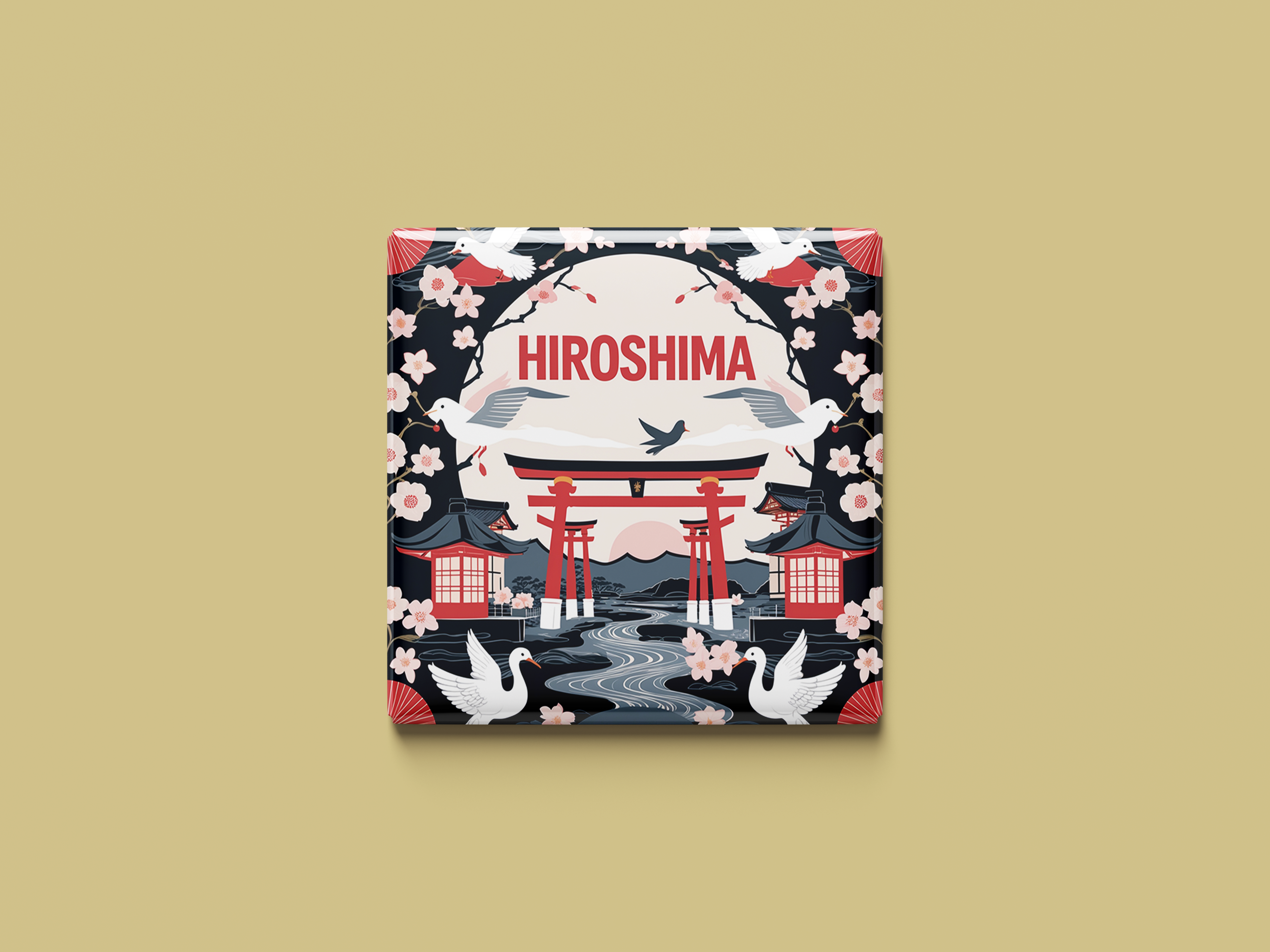 Magnetkollektion Hiroshima