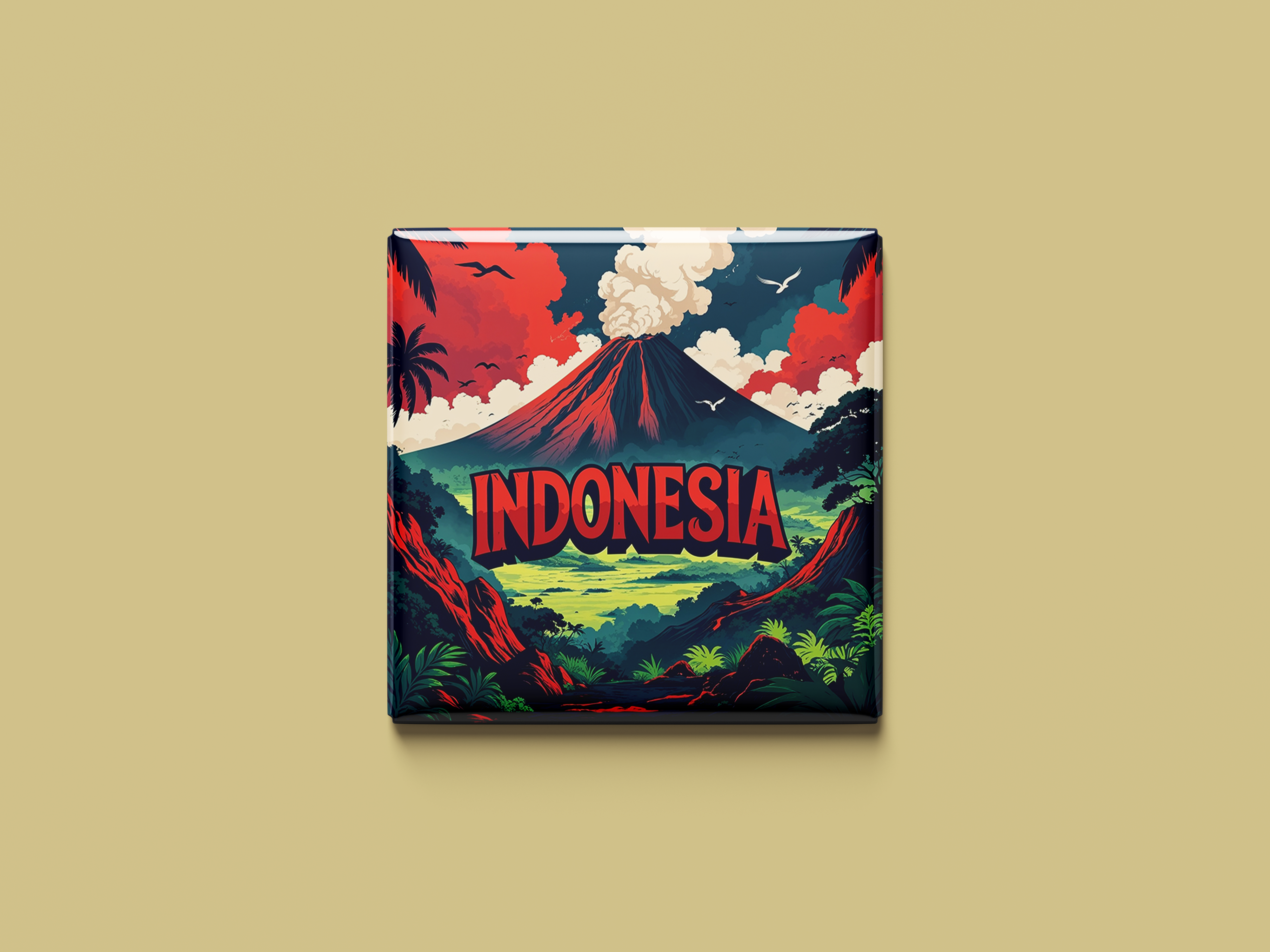 Indonesien Magnetkollektion