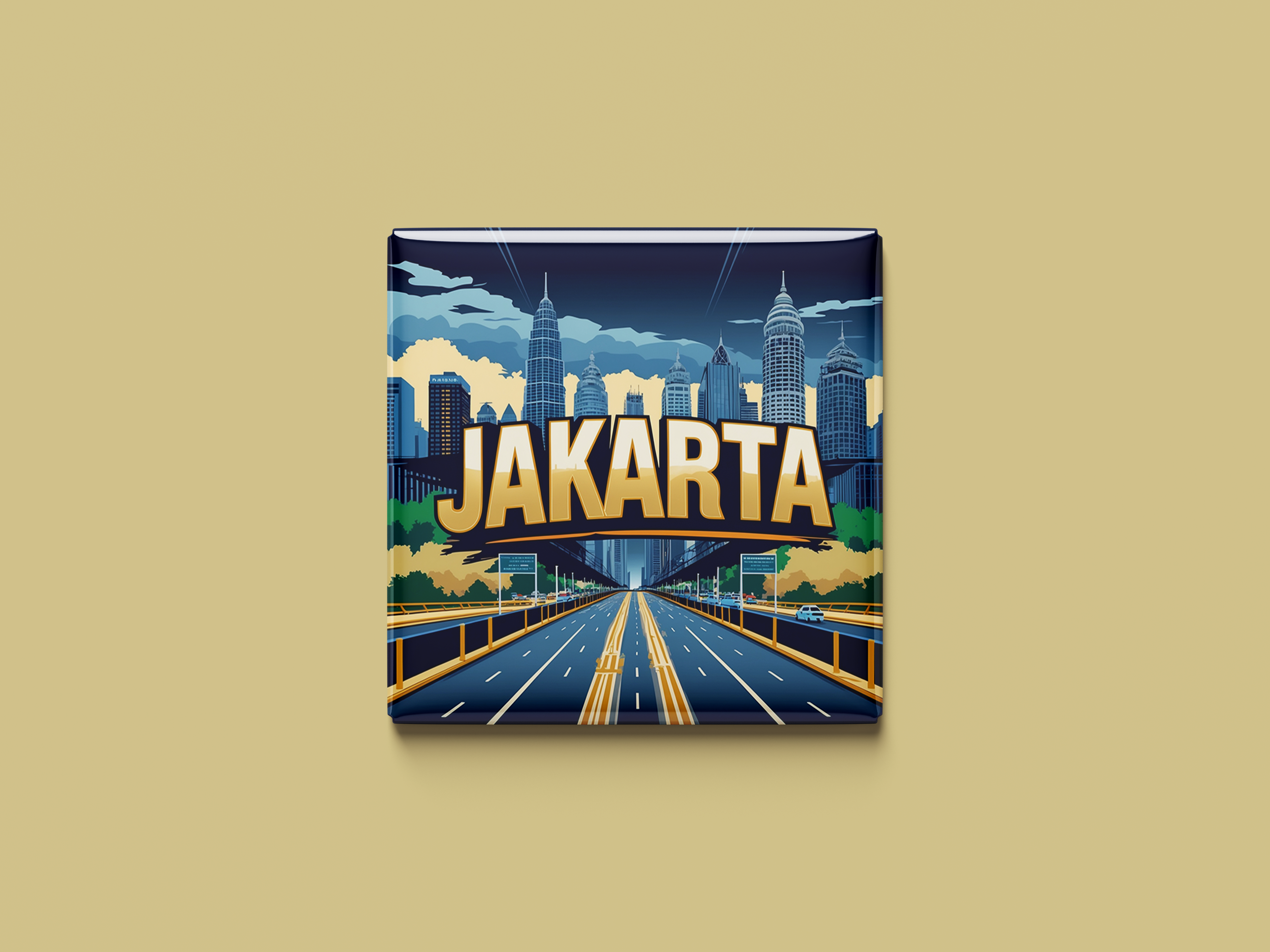 Magnetkollektion Jakarta