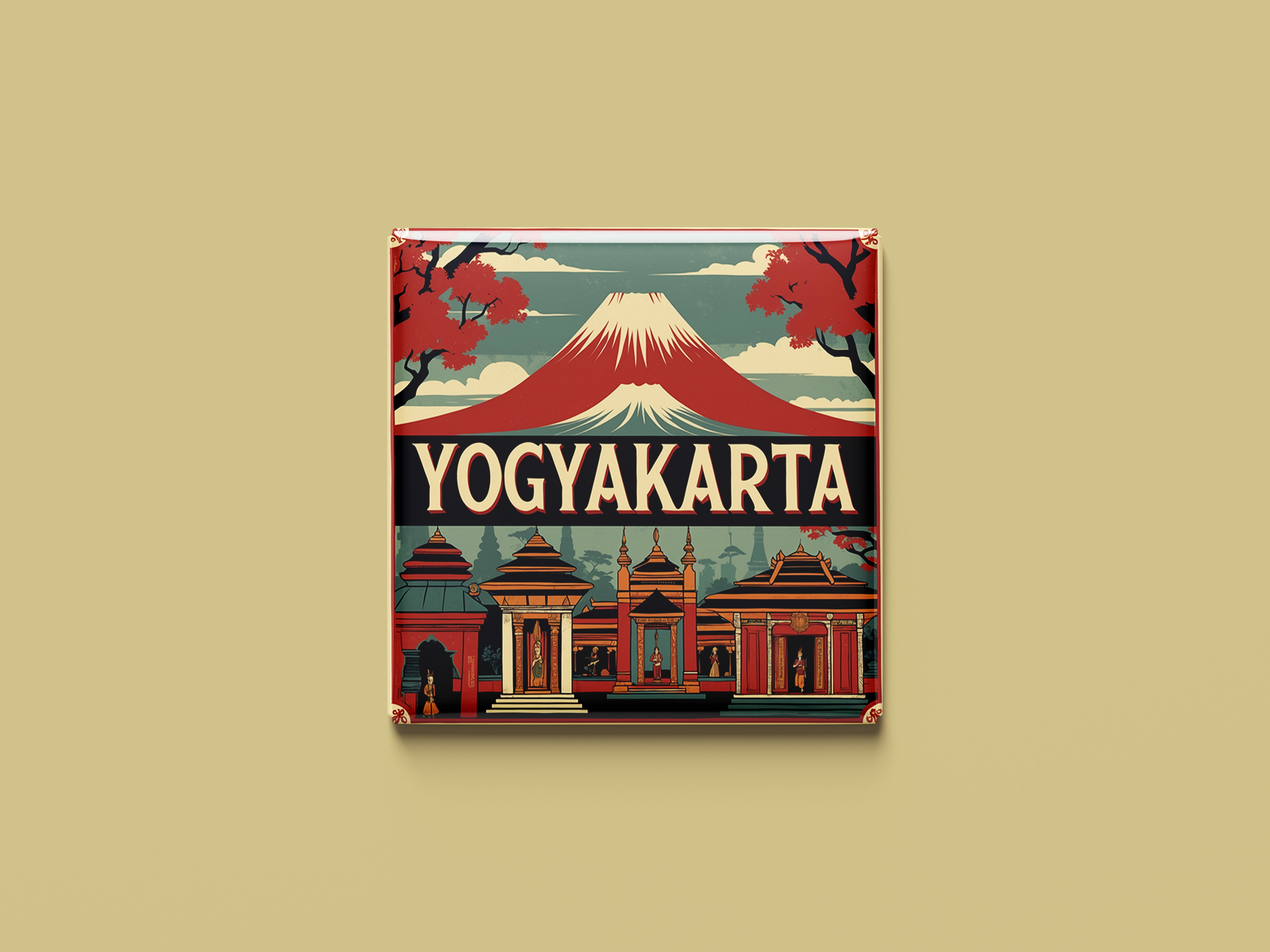 Magnetkollektion Yogyakarta