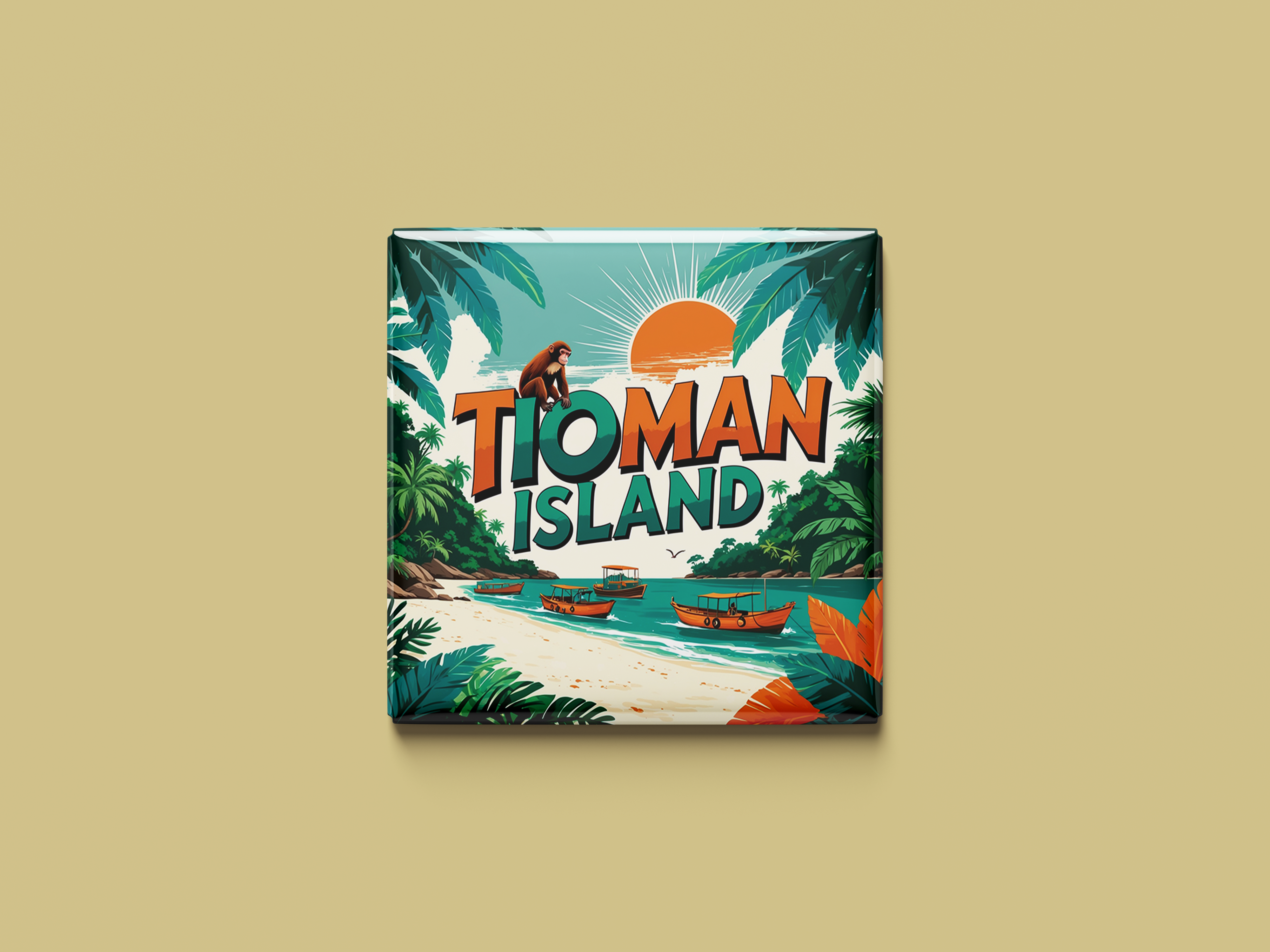 Magnetkollektion Tioman-Insel