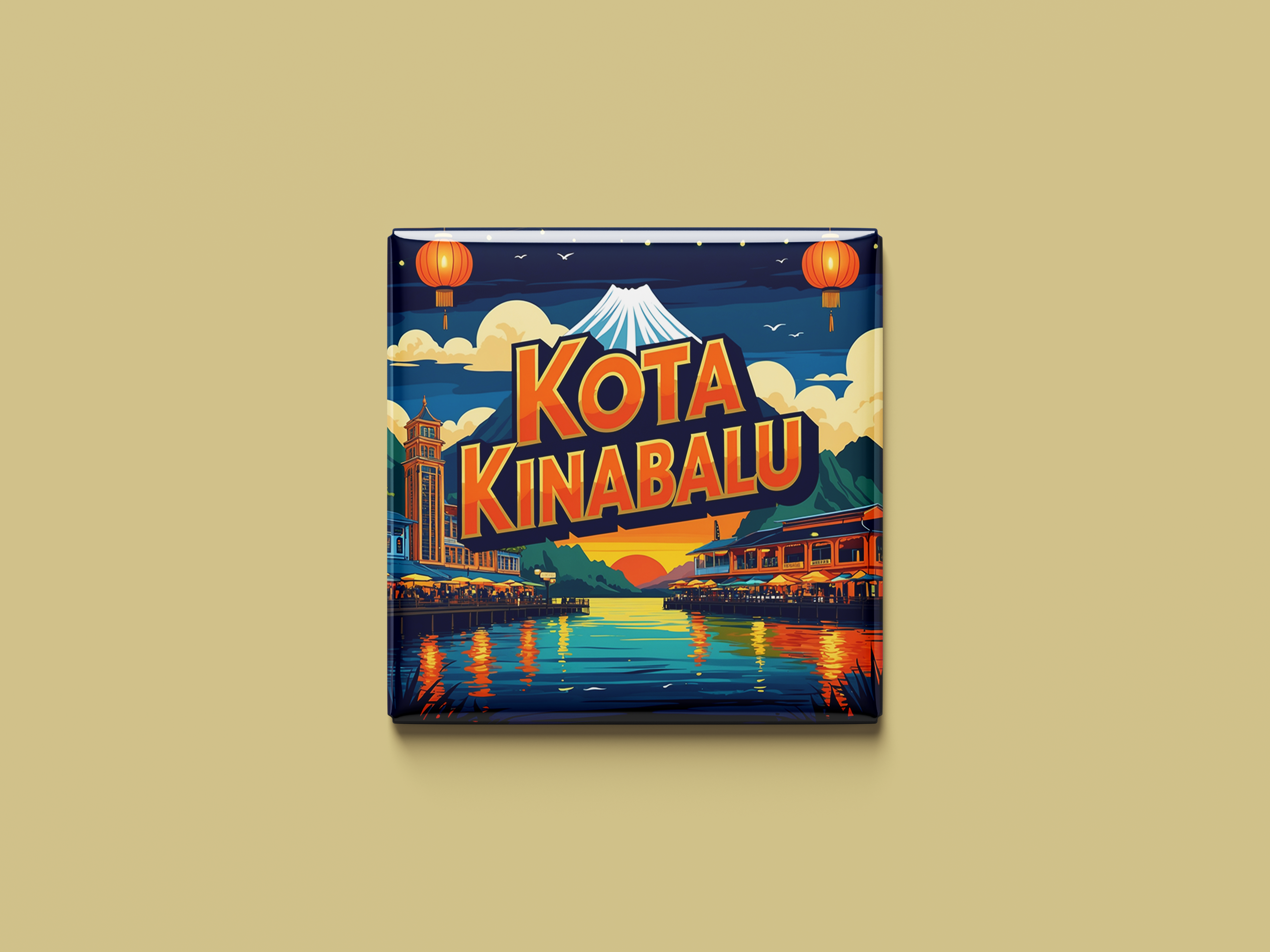 Magnetkollektion Kota Kinabalu