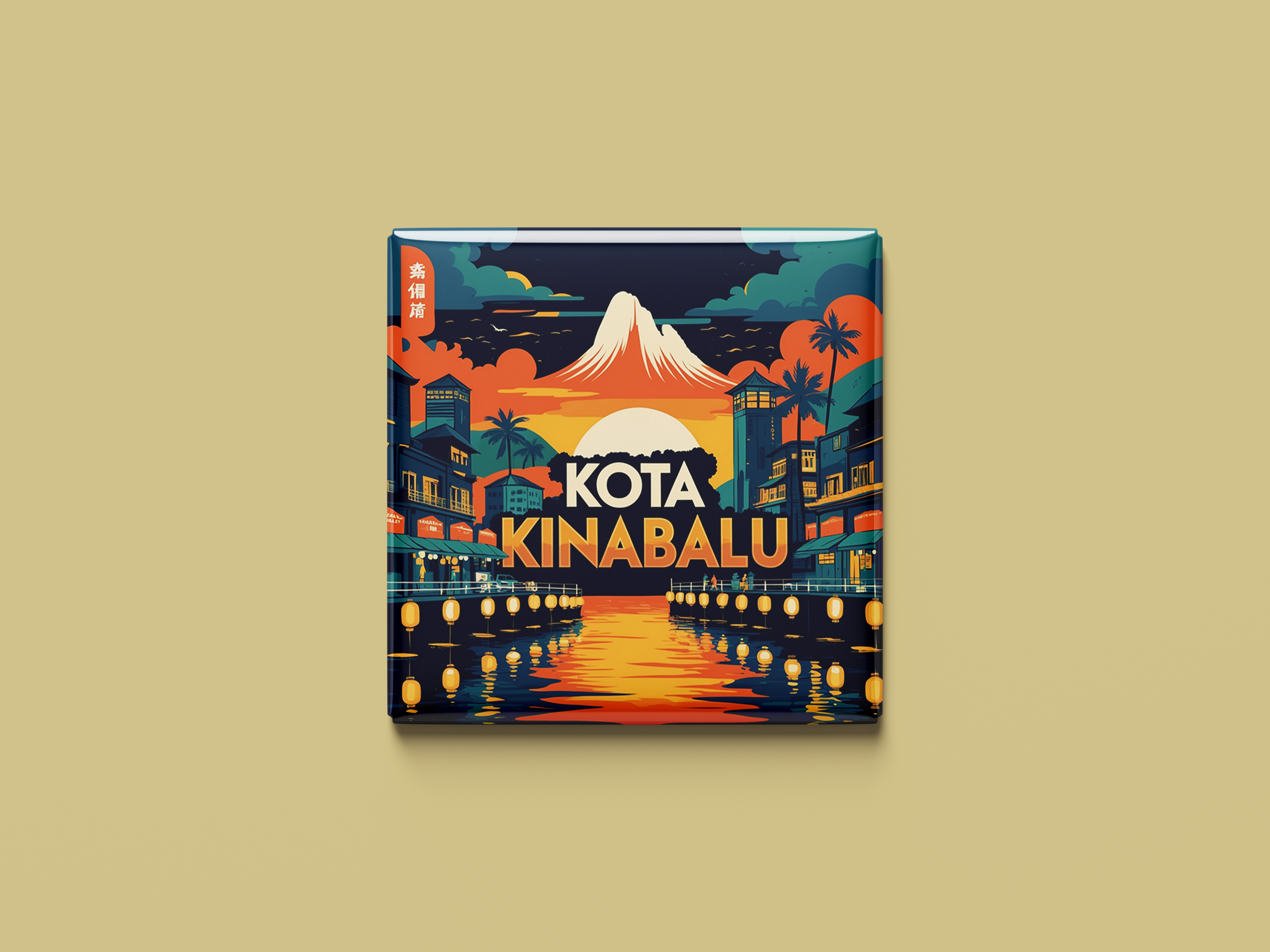 Magnetkollektion Kota Kinabalu