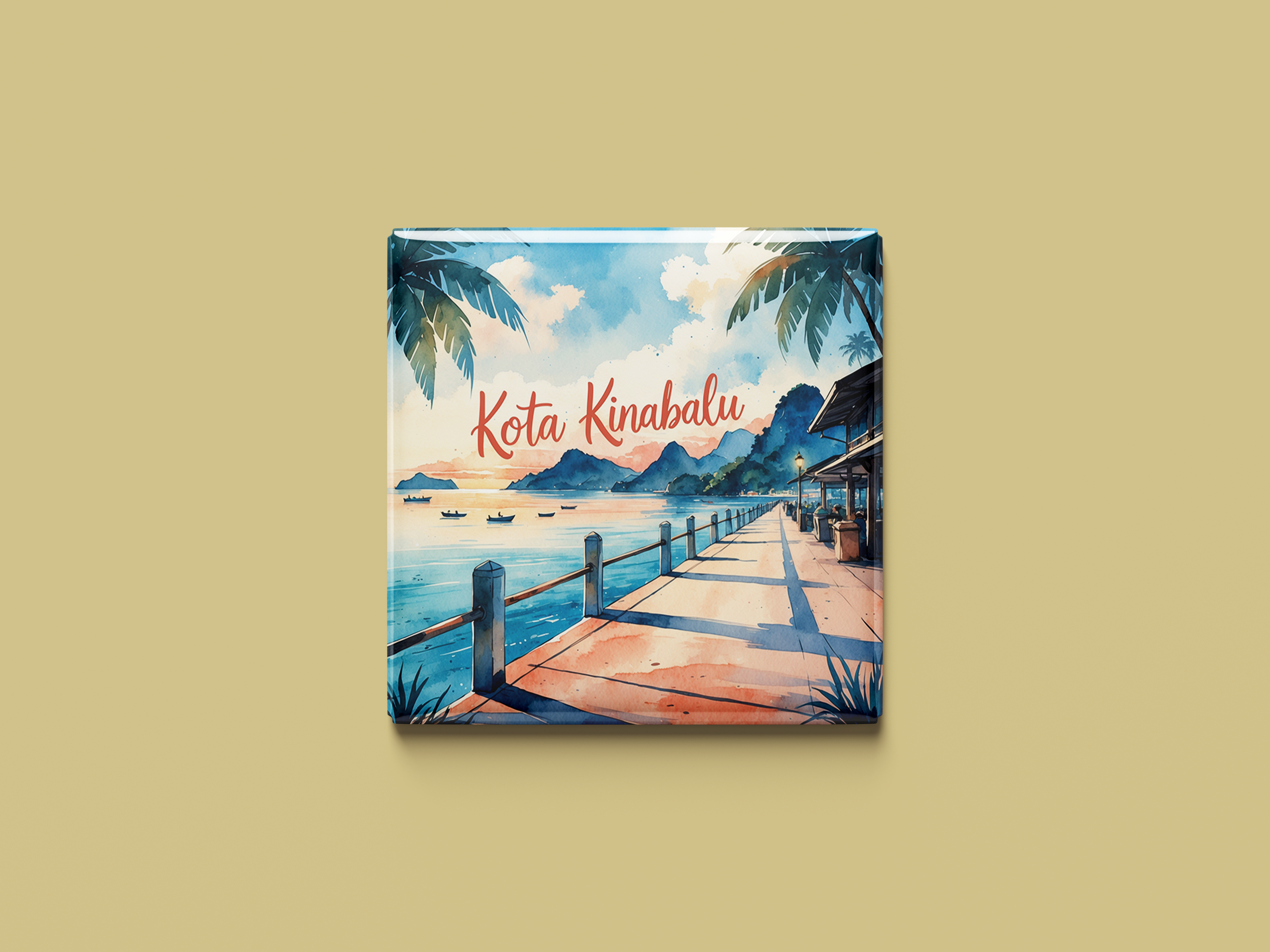 Magnetkollektion Kota Kinabalu