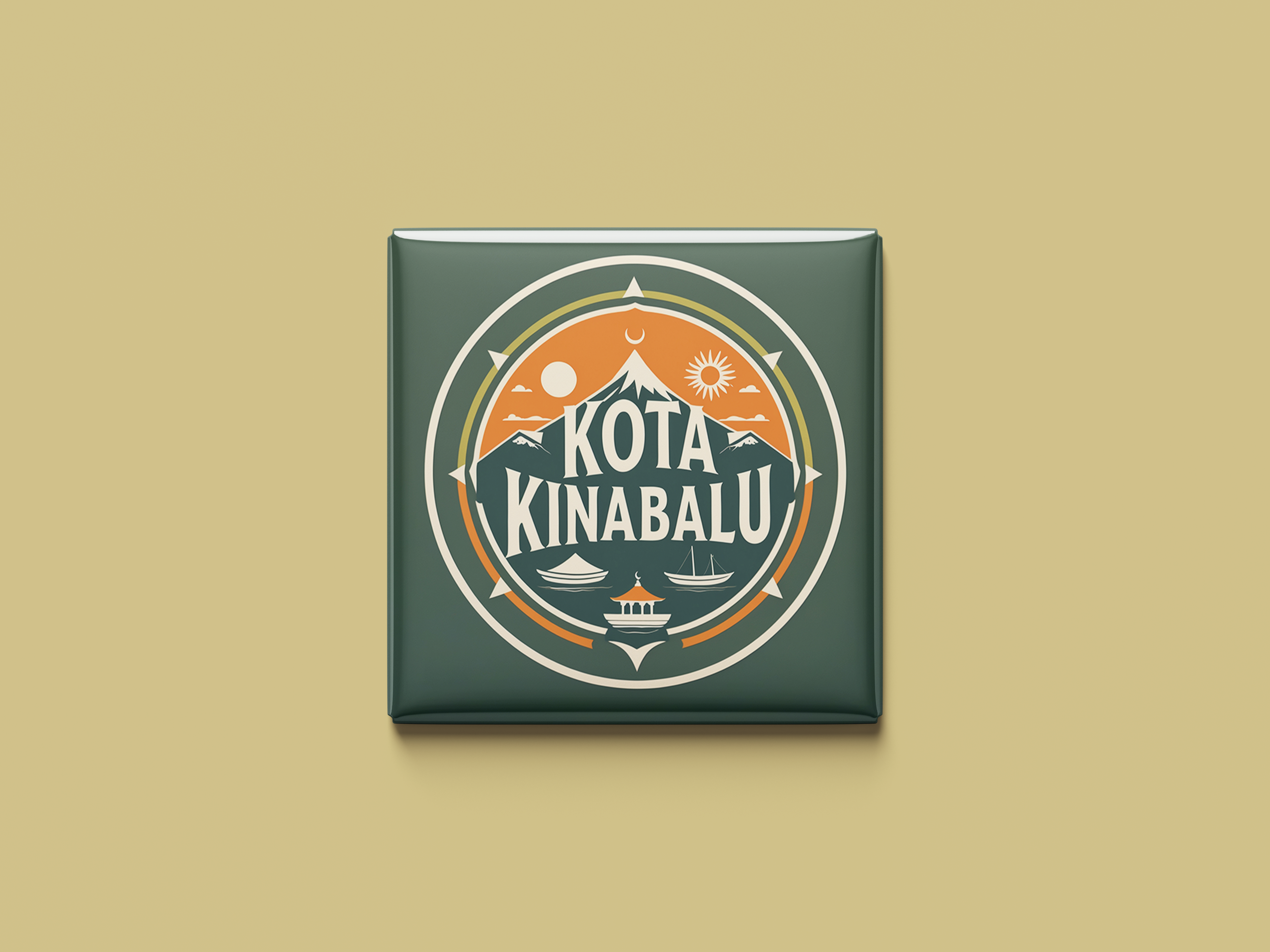 Magnetkollektion Kota Kinabalu