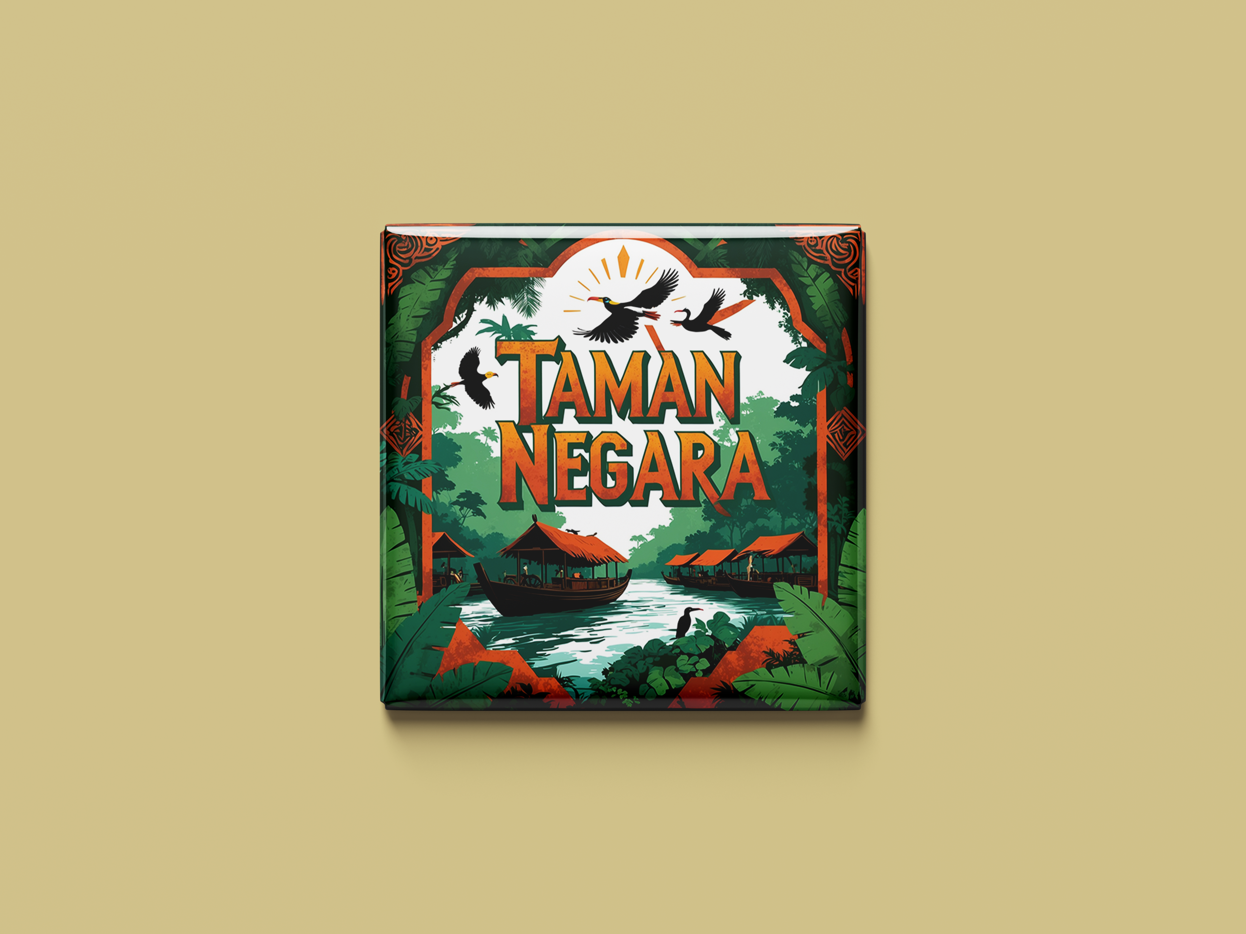 Magnetkollektion Taman Negara Nationalpark