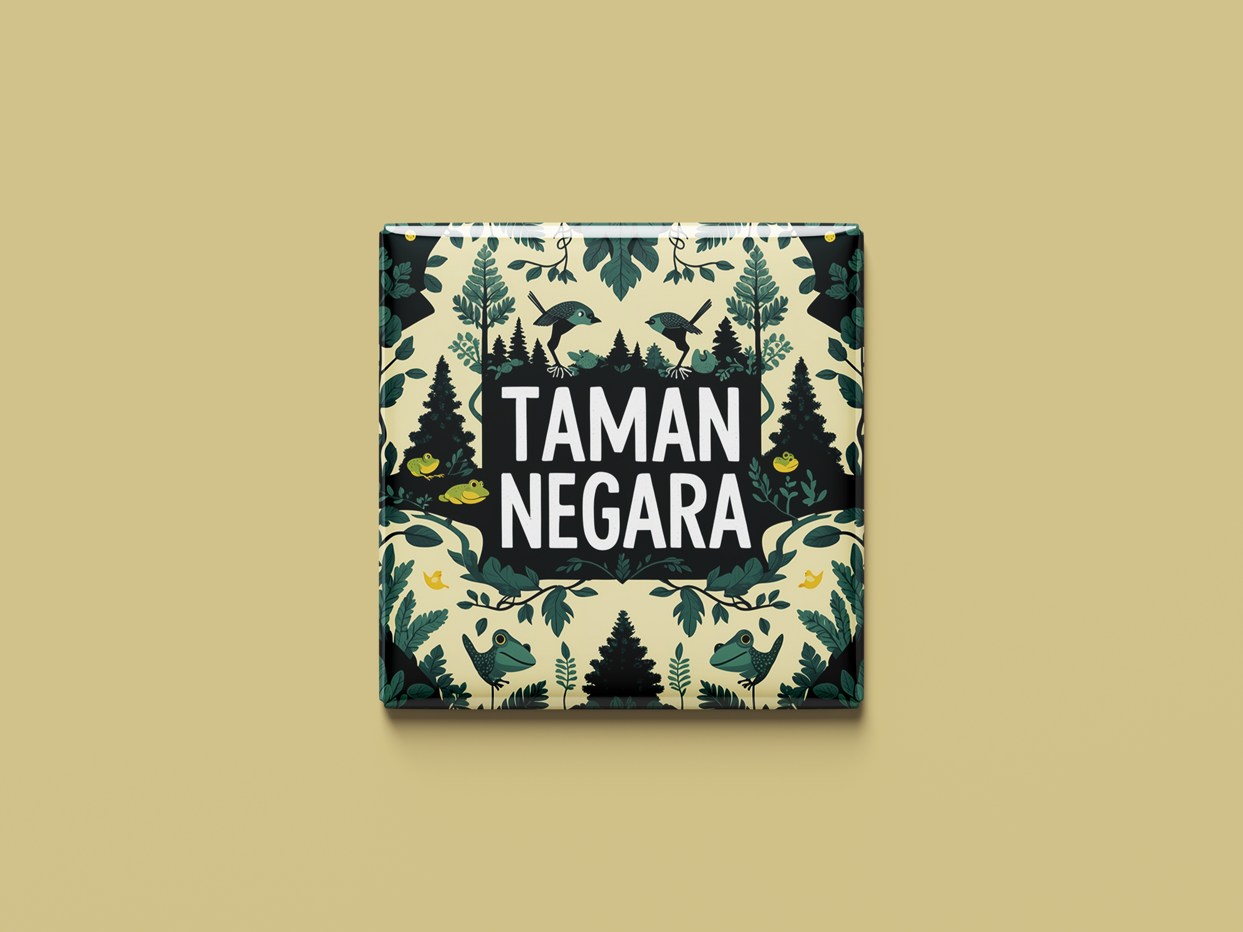 Magnetkollektion Taman Negara Nationalpark