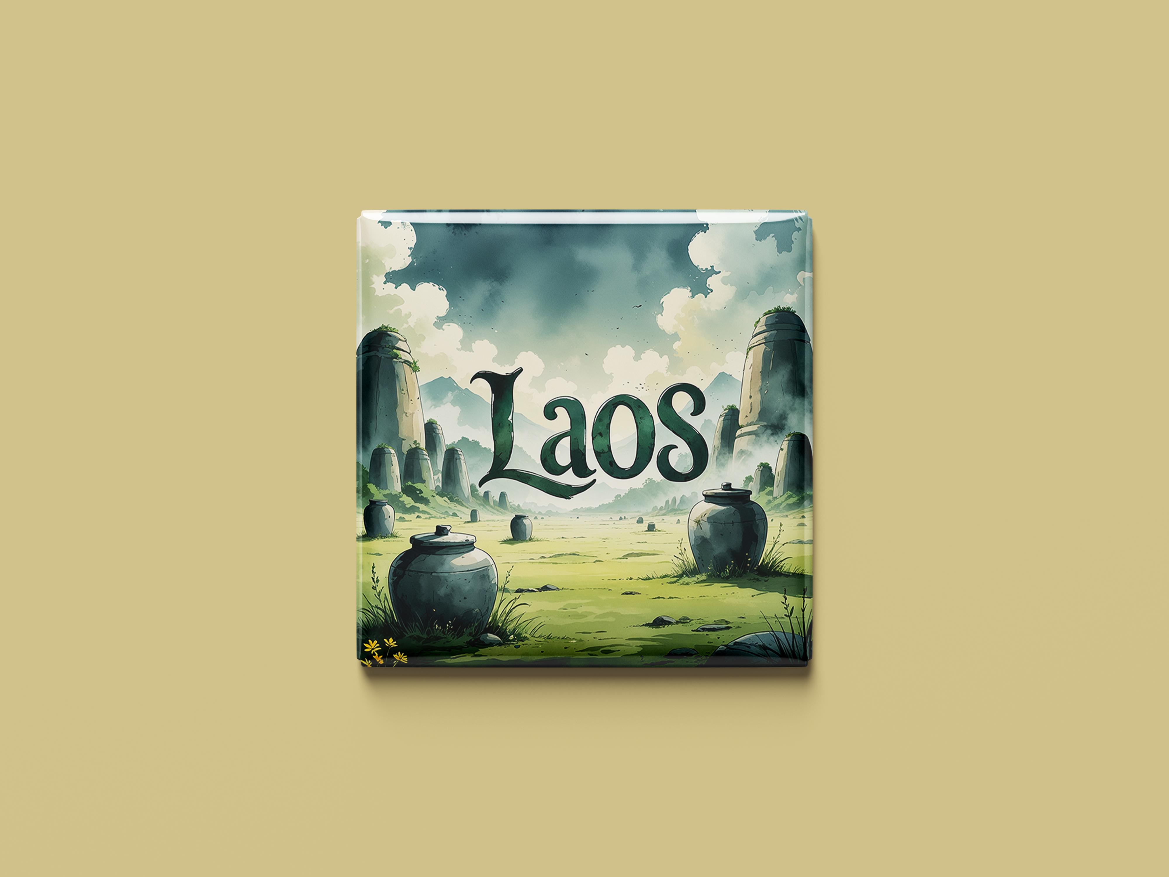 Magnet Laos Magnetkollektion