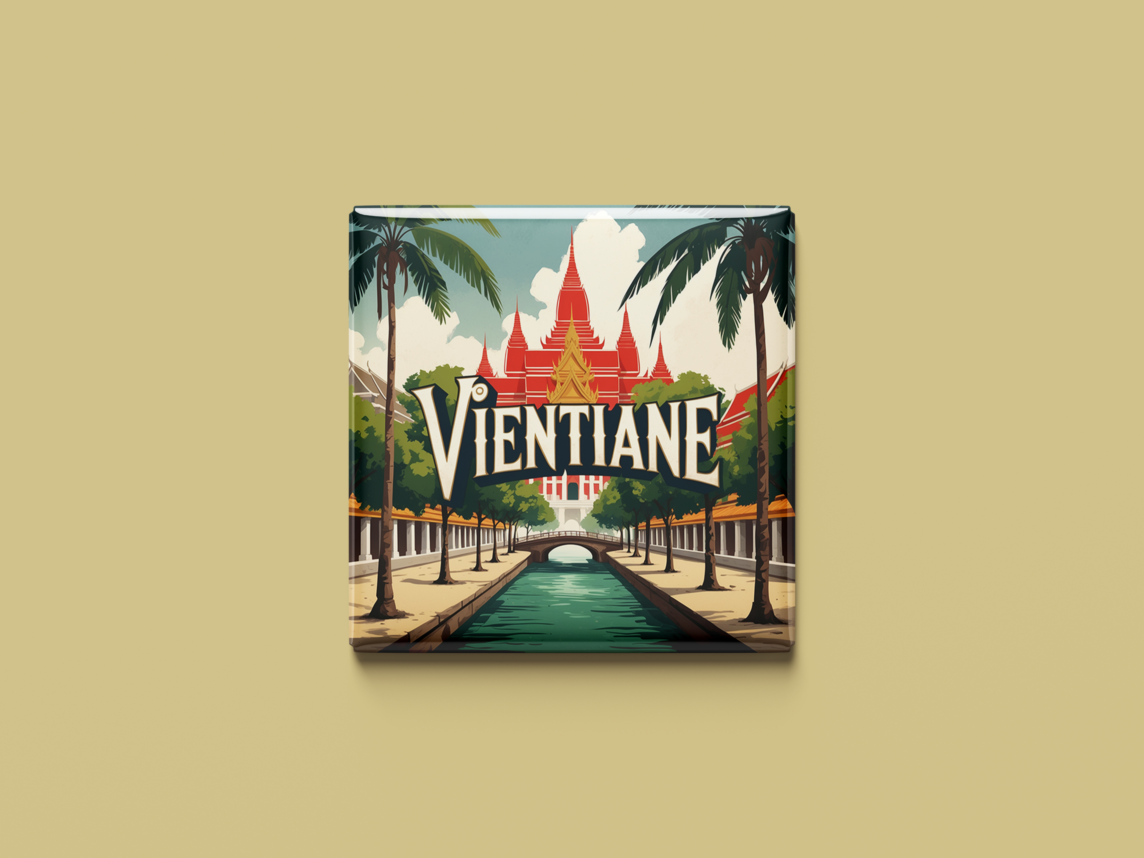 Magnetkollektion Vientiane