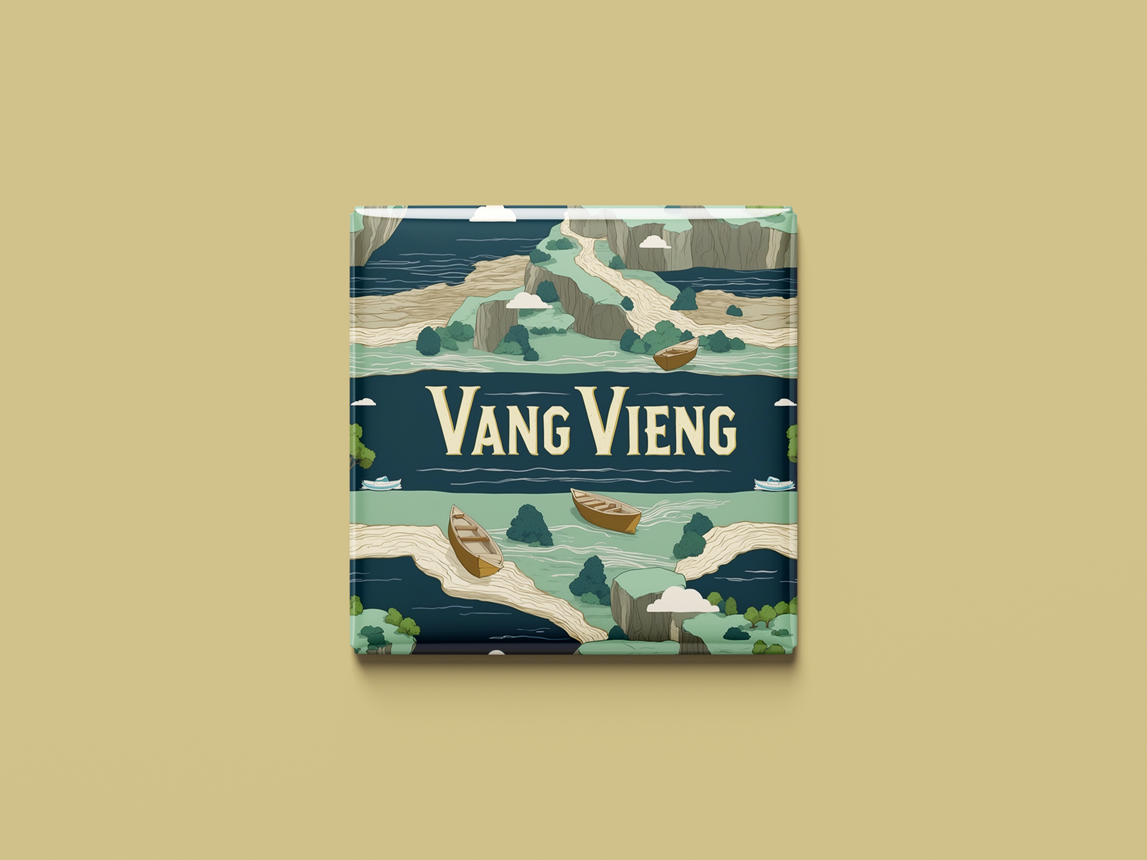 Magnetkollektion Vang Vieng