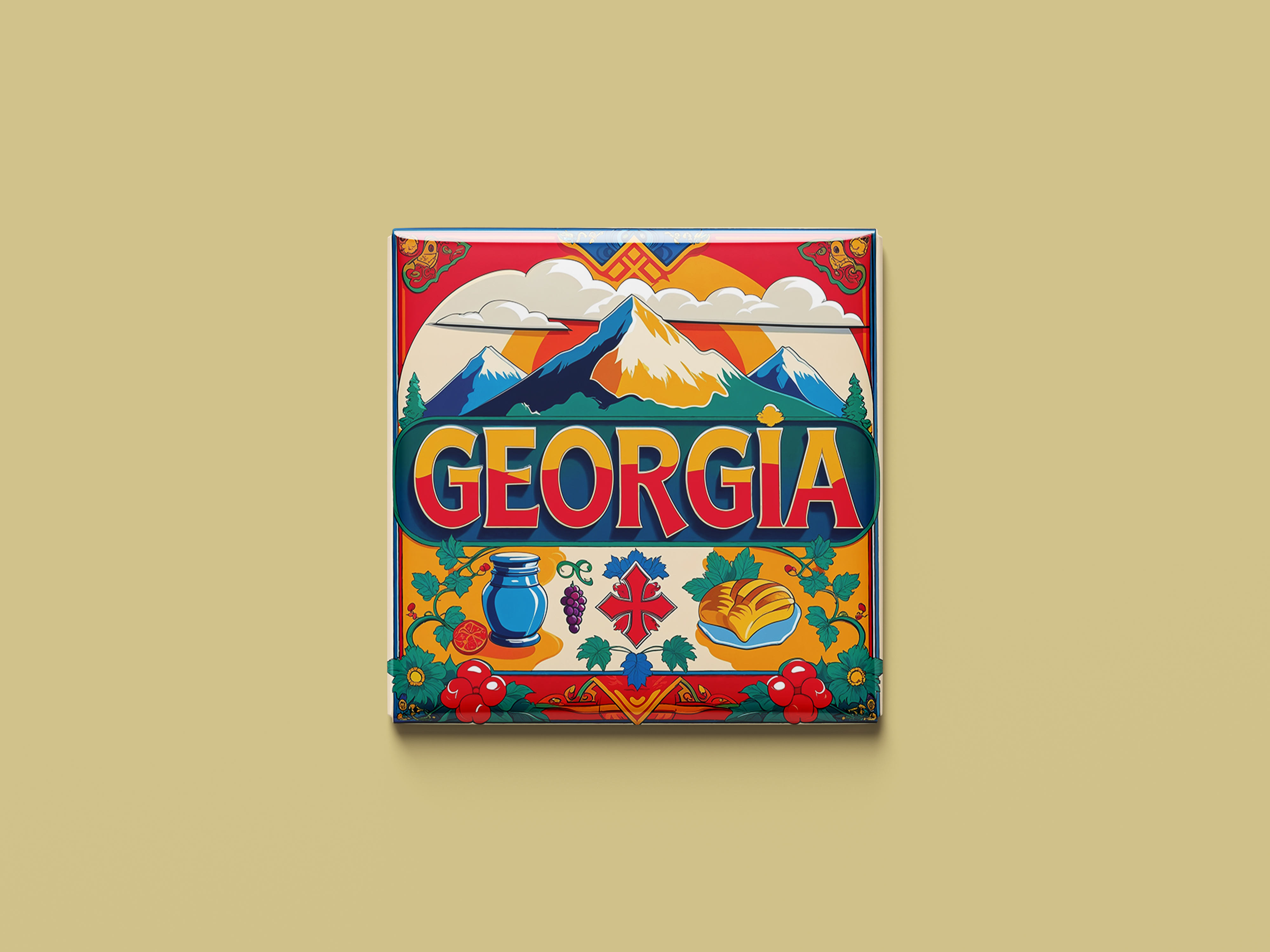 Georgien Magnetkollektion