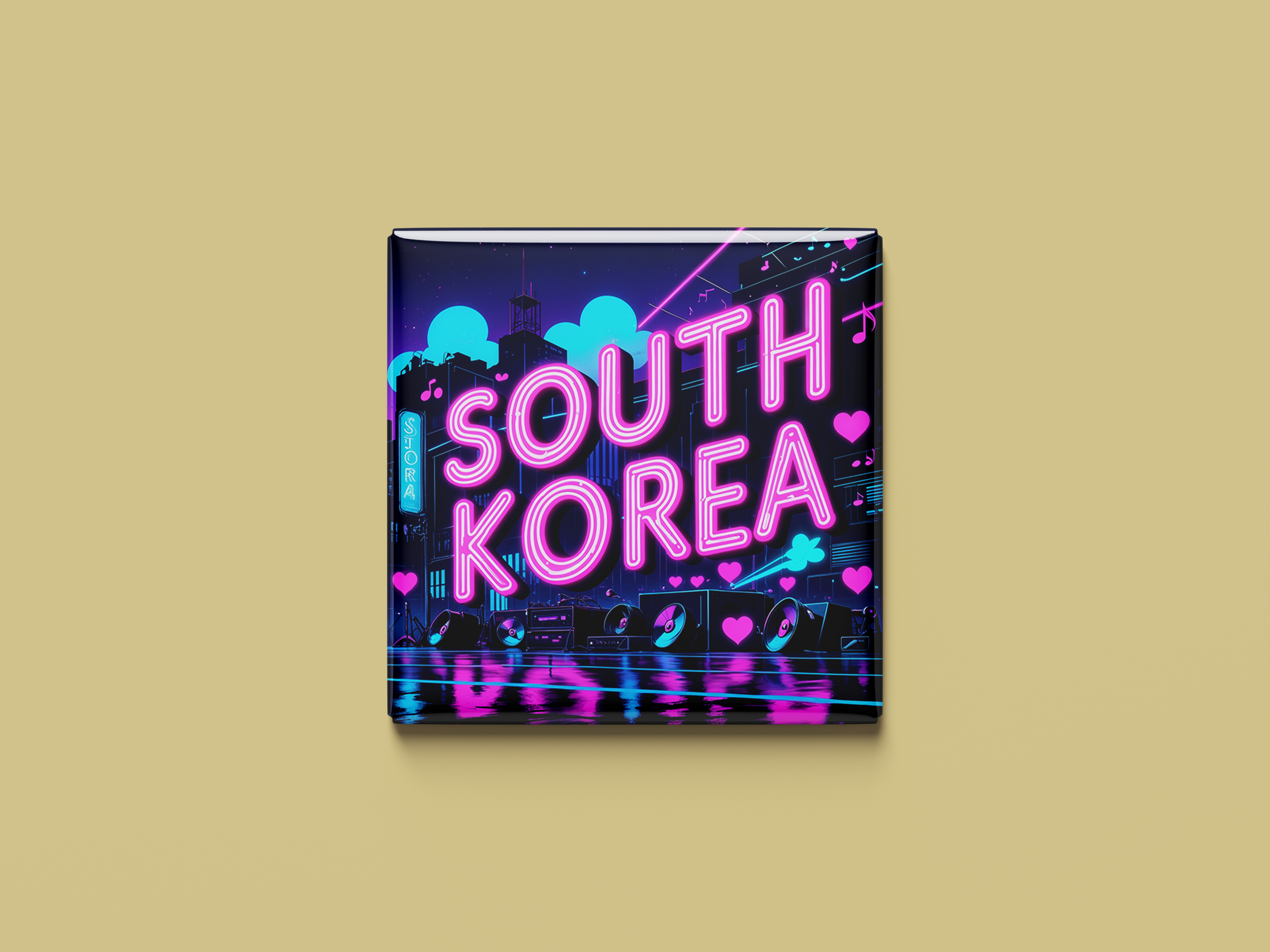 Südkorea Magnetkollektion