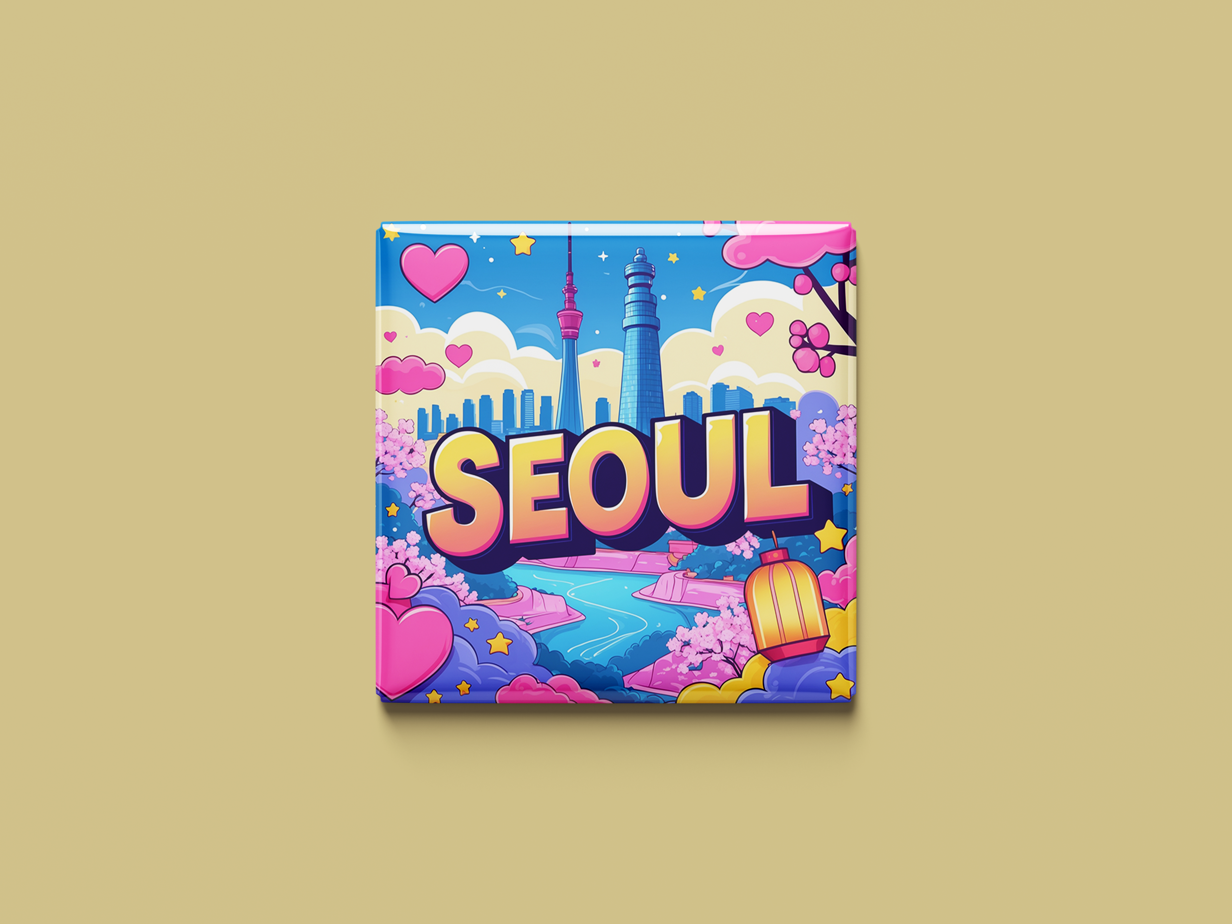 Magnetkollektion Seoul