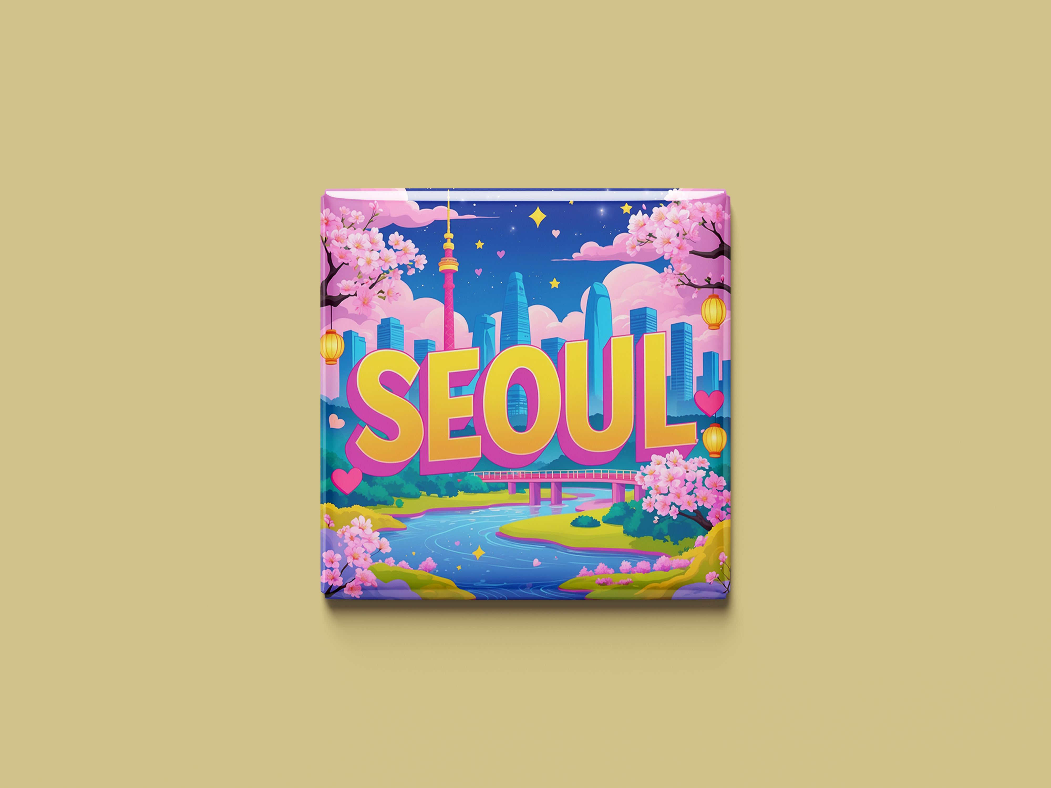 Magnetkollektion Seoul
