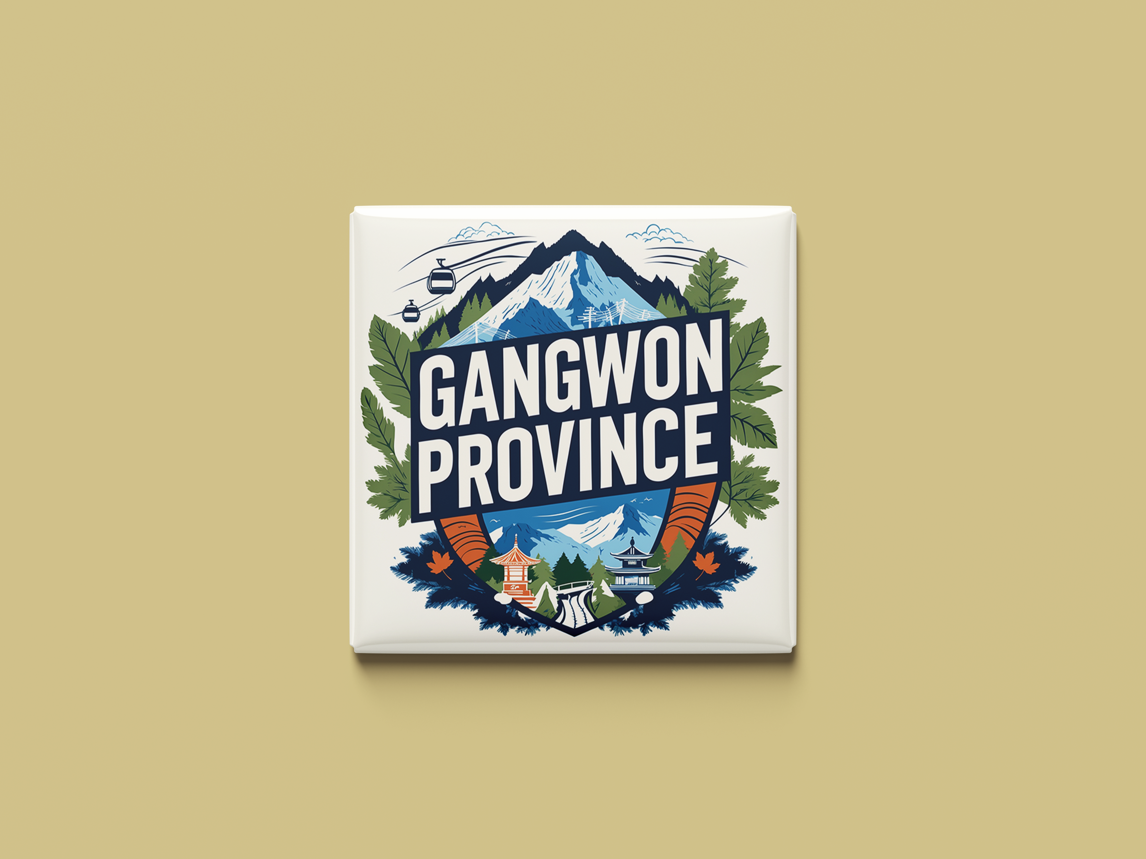 Magnetkollektion Gwangwon-do