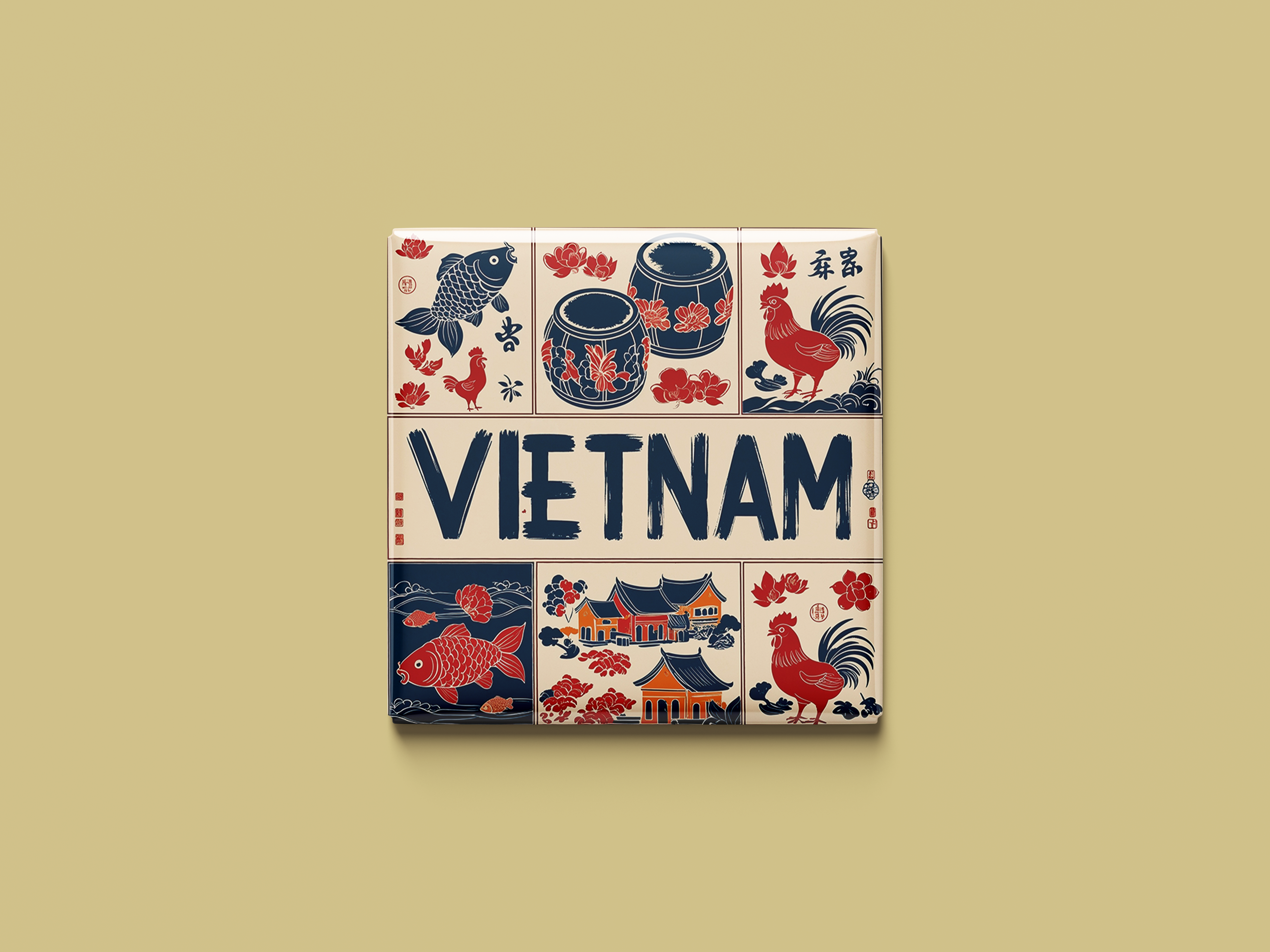Vietnam Magnetkollektion