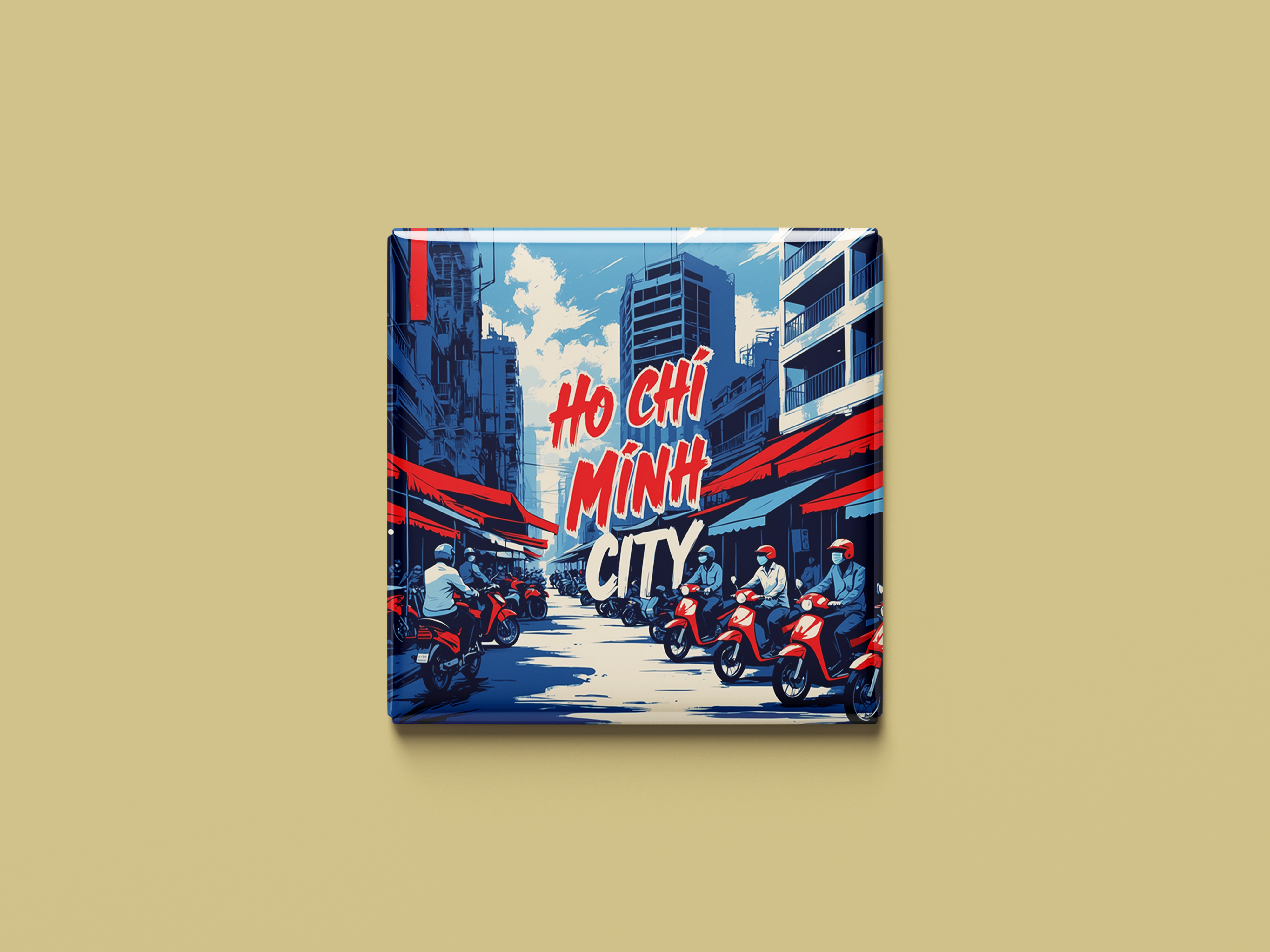 Magnetkollektion Ho-Chi-Minh-Stadt (Saigon)