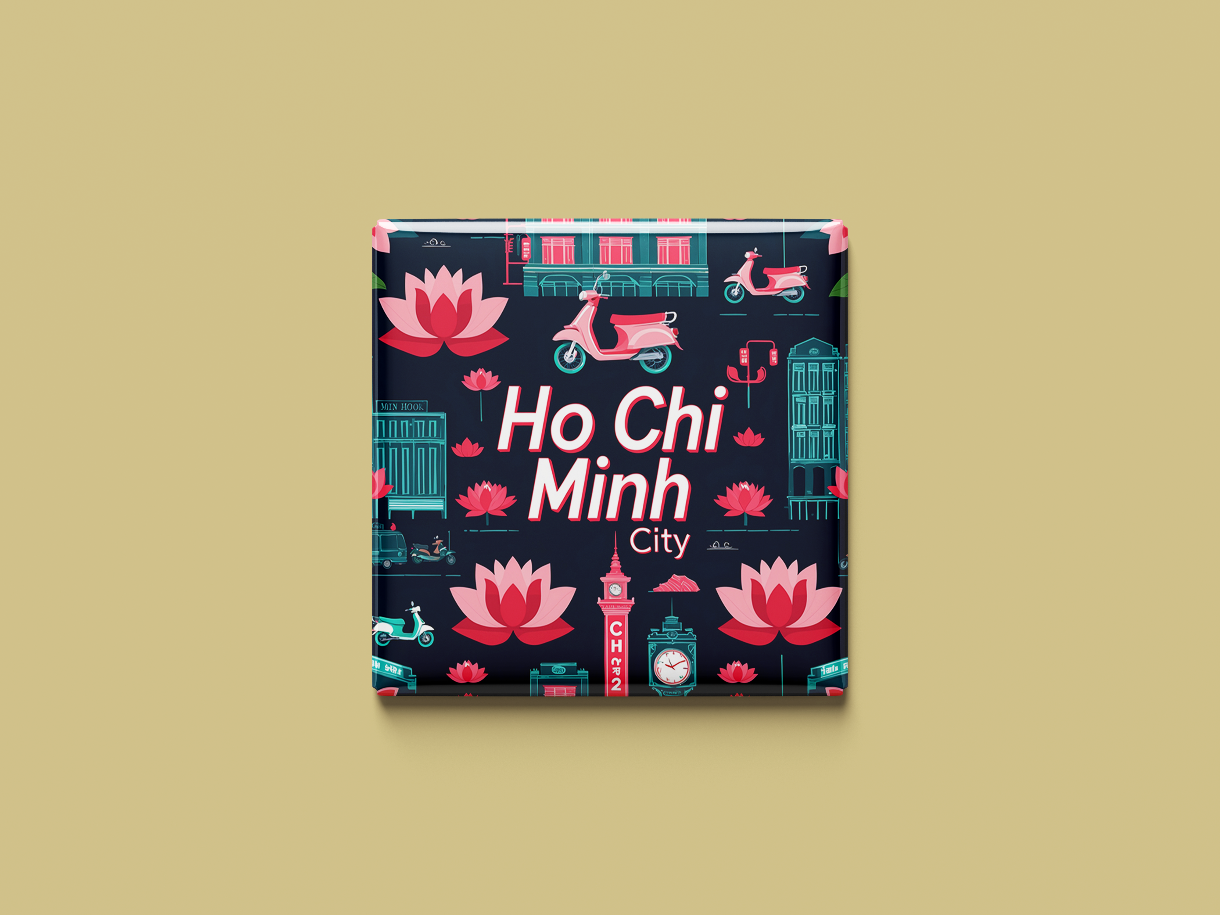 Magnetkollektion Ho-Chi-Minh-Stadt (Saigon)