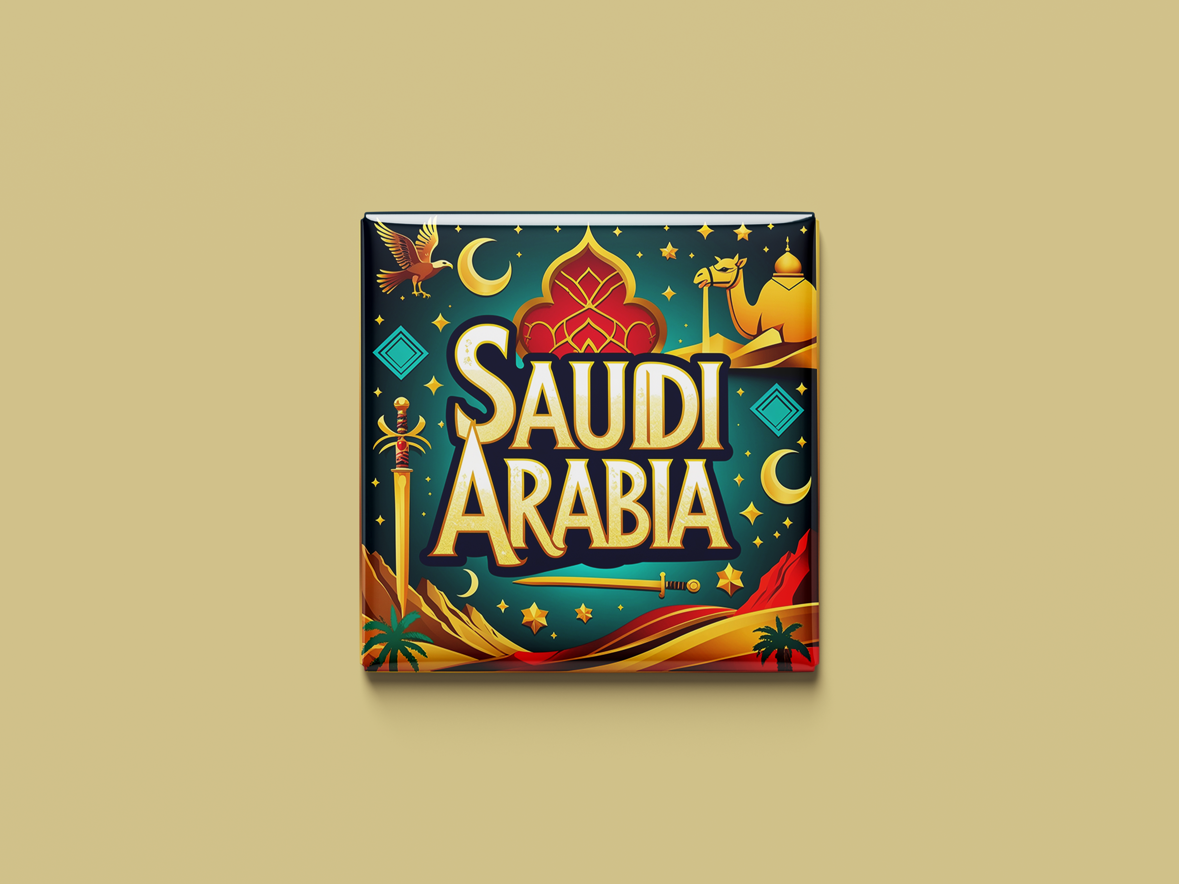 Saudi Arabien Magnetkollektion