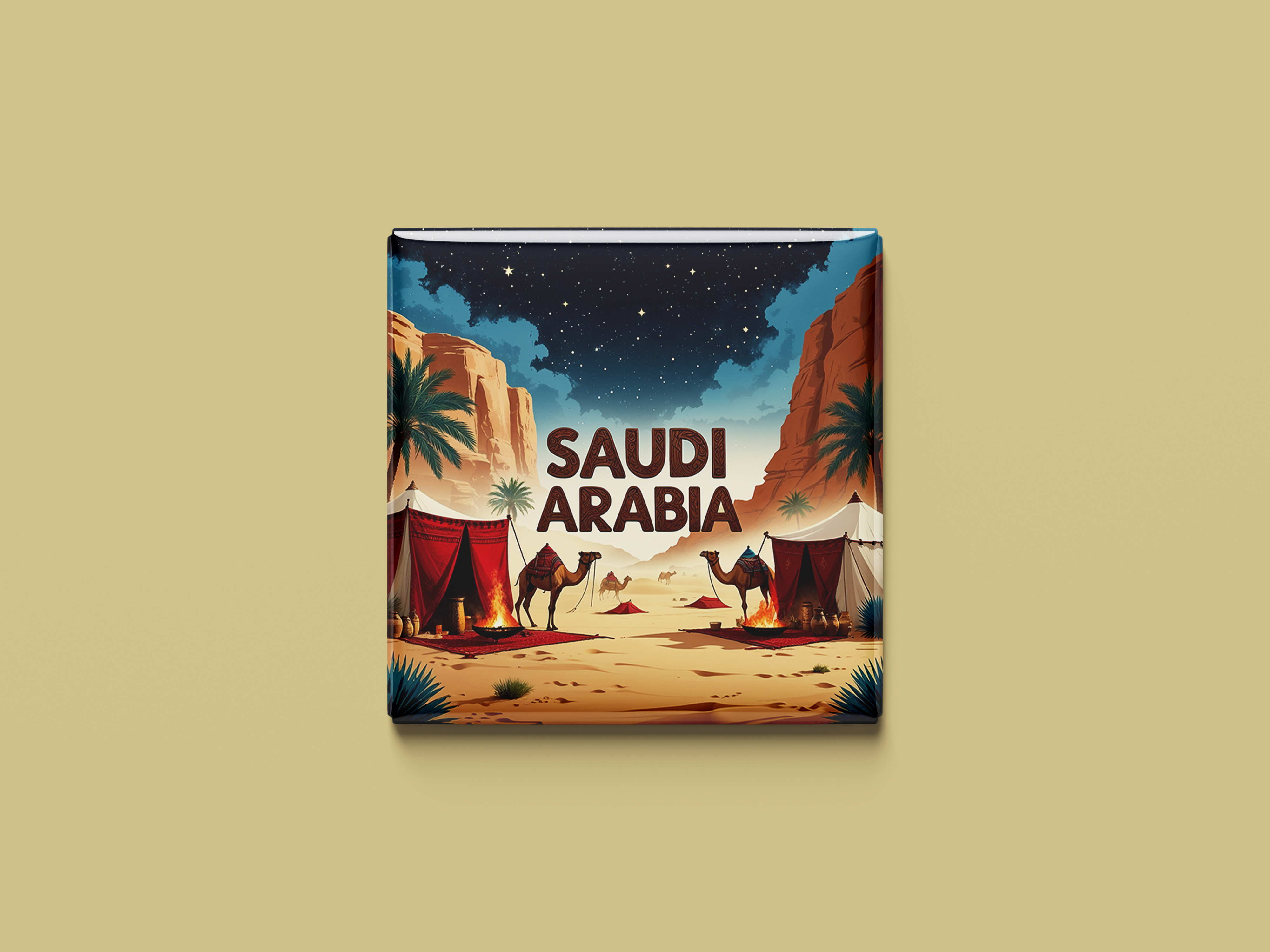 Saudi Arabien Magnetkollektion