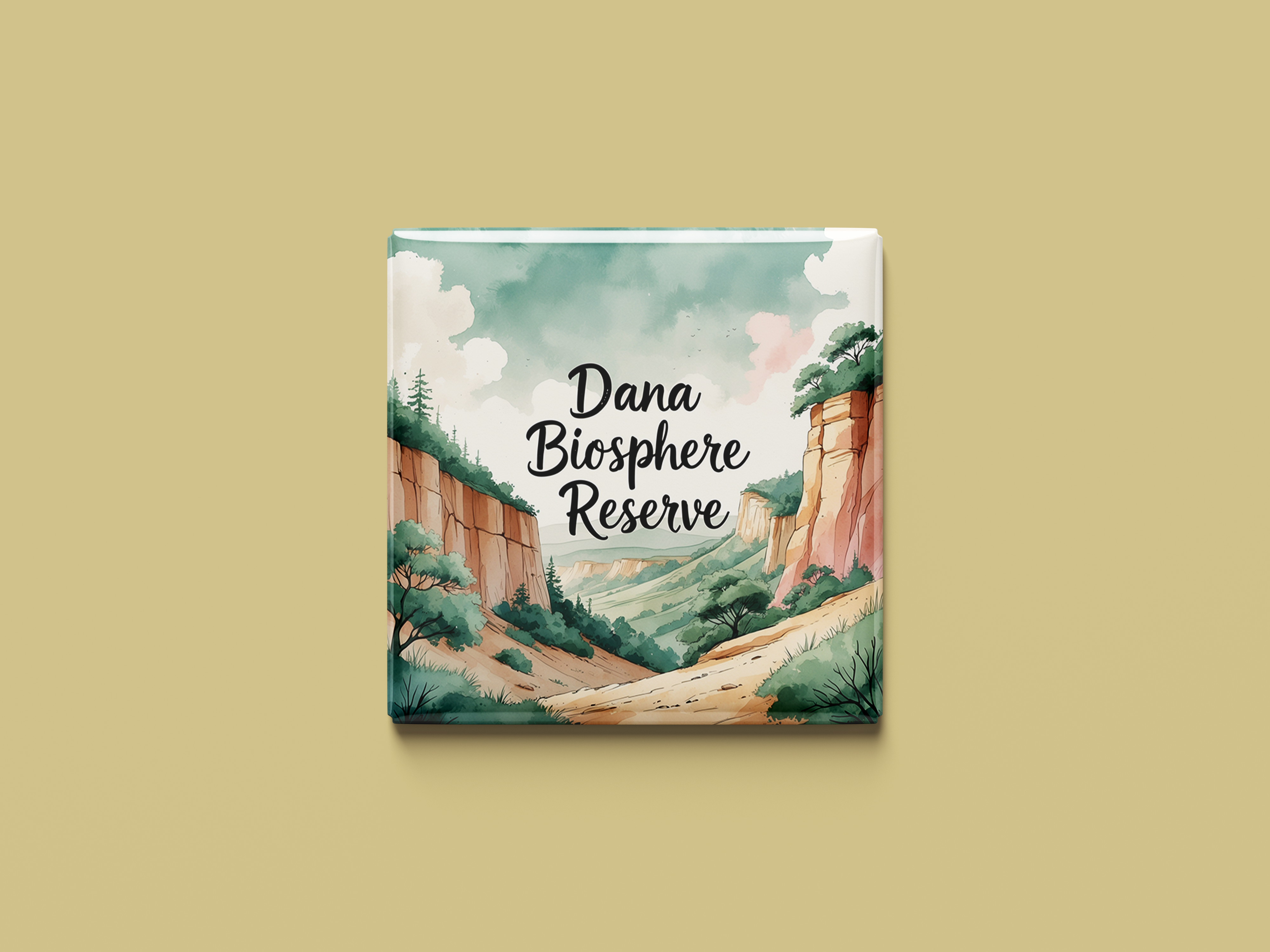 Magnetkollektion Dana Biosphärenreservat