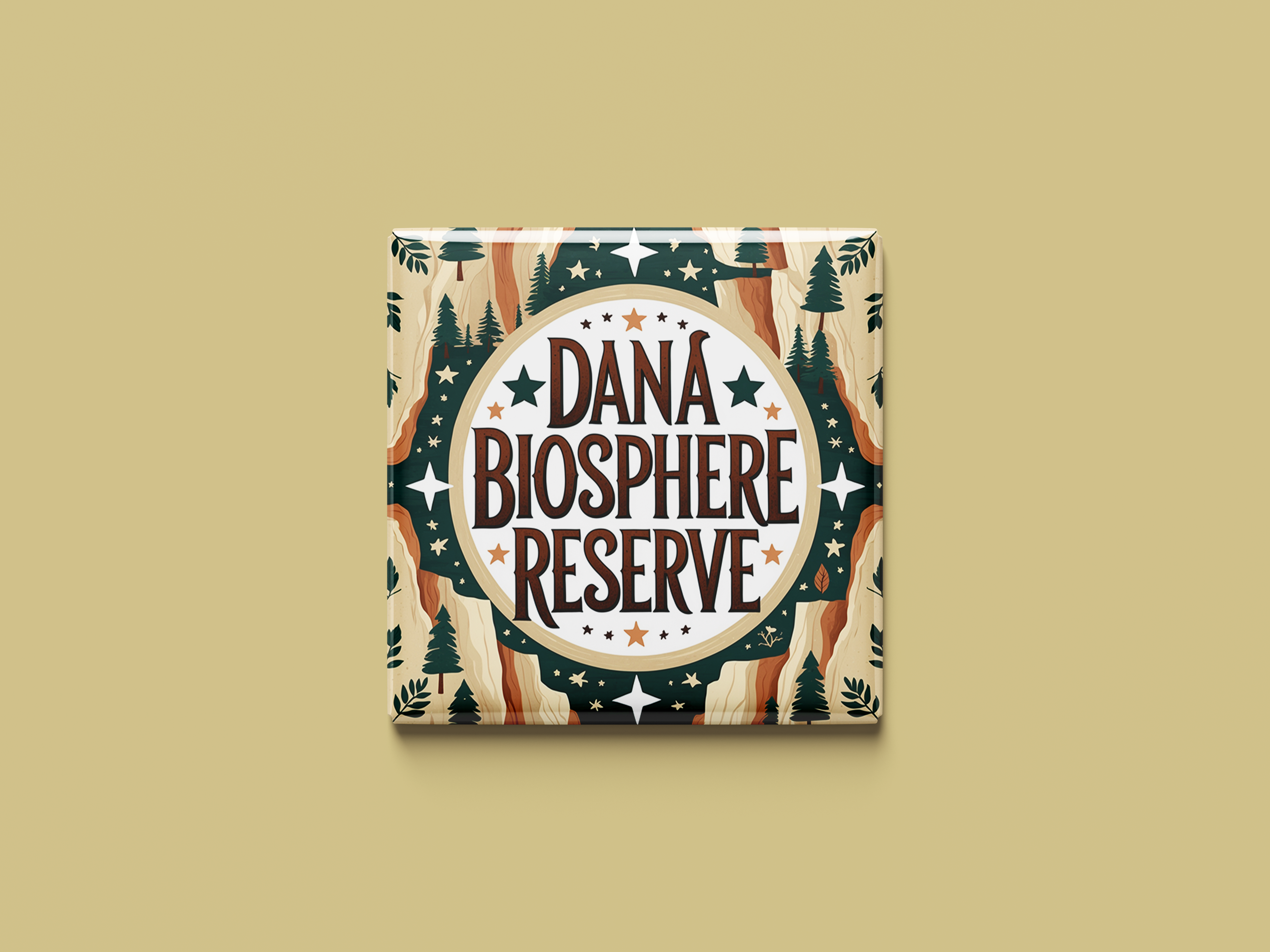 Magnetkollektion Dana Biosphärenreservat